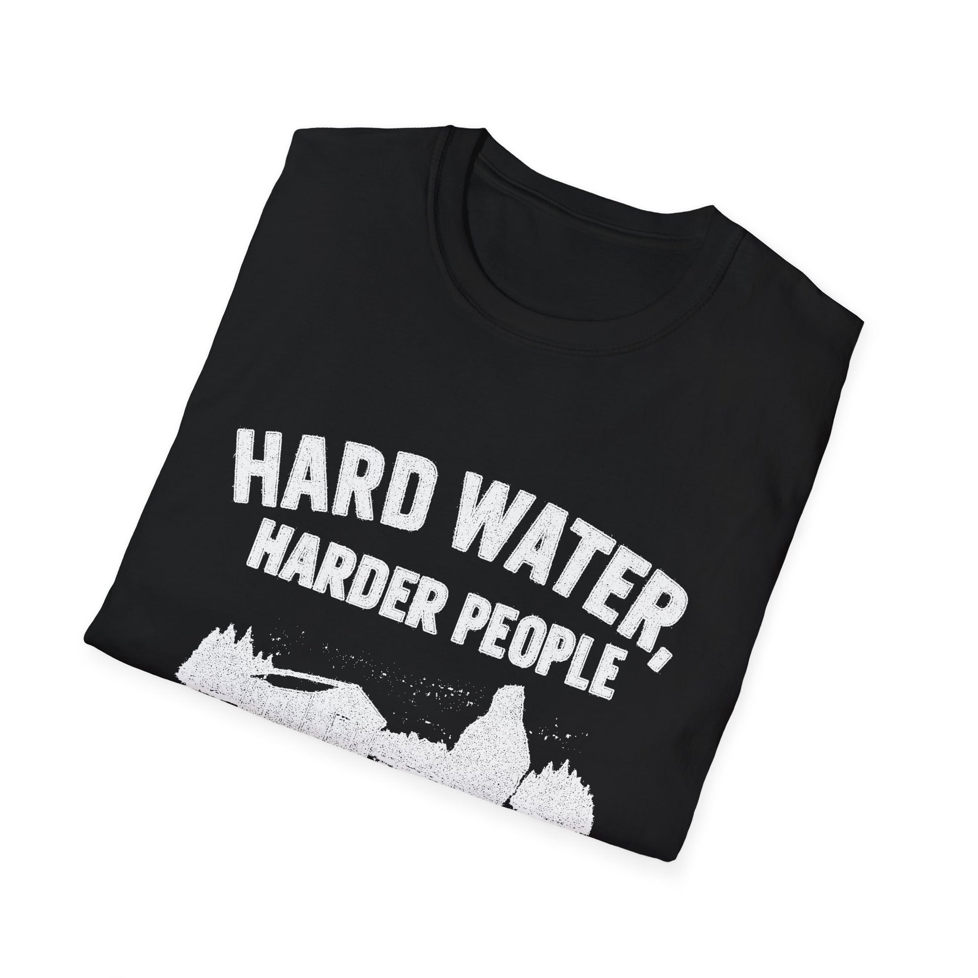 "HARD WATER HARDER PEOPLE LANARK" T-SHIRT