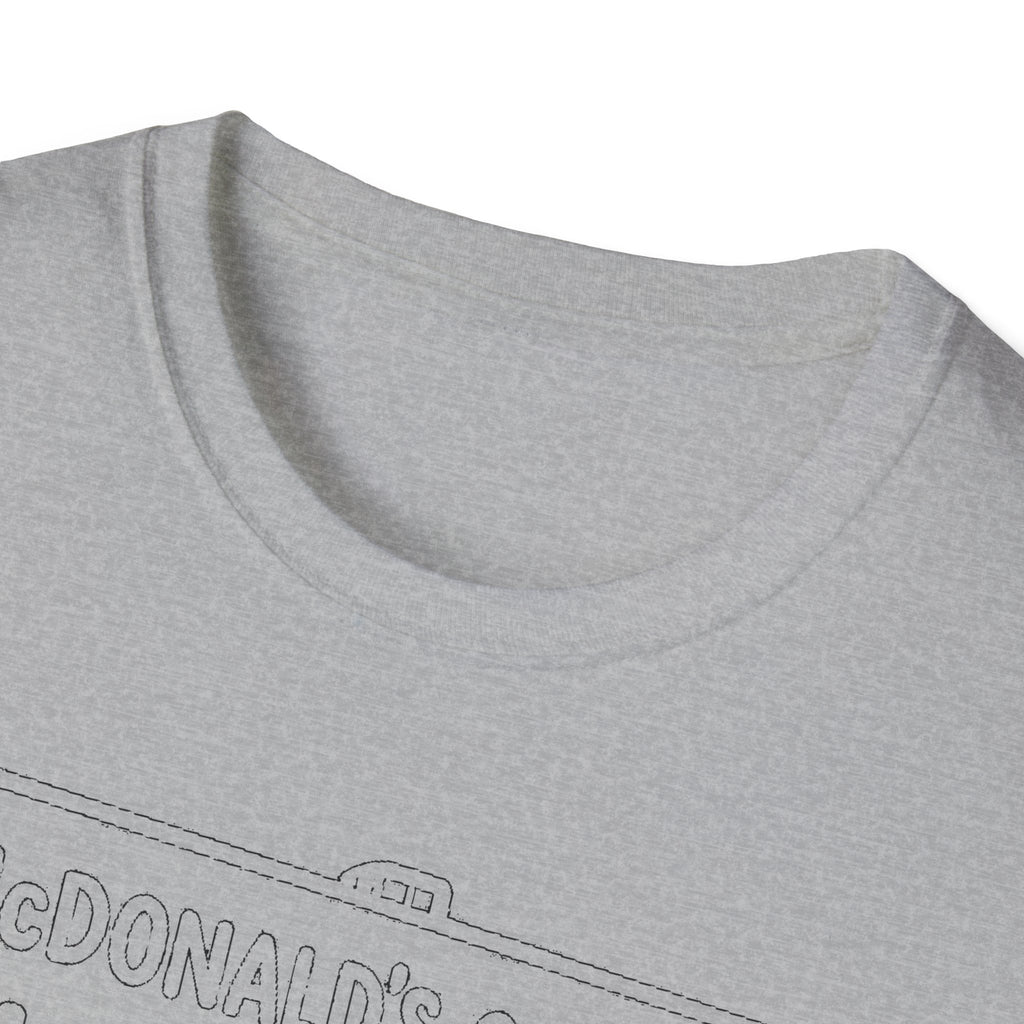 "MACDONALD'S CORNERS BLINK TWICE AND YOU WILL MISS IT" T-SHIRT