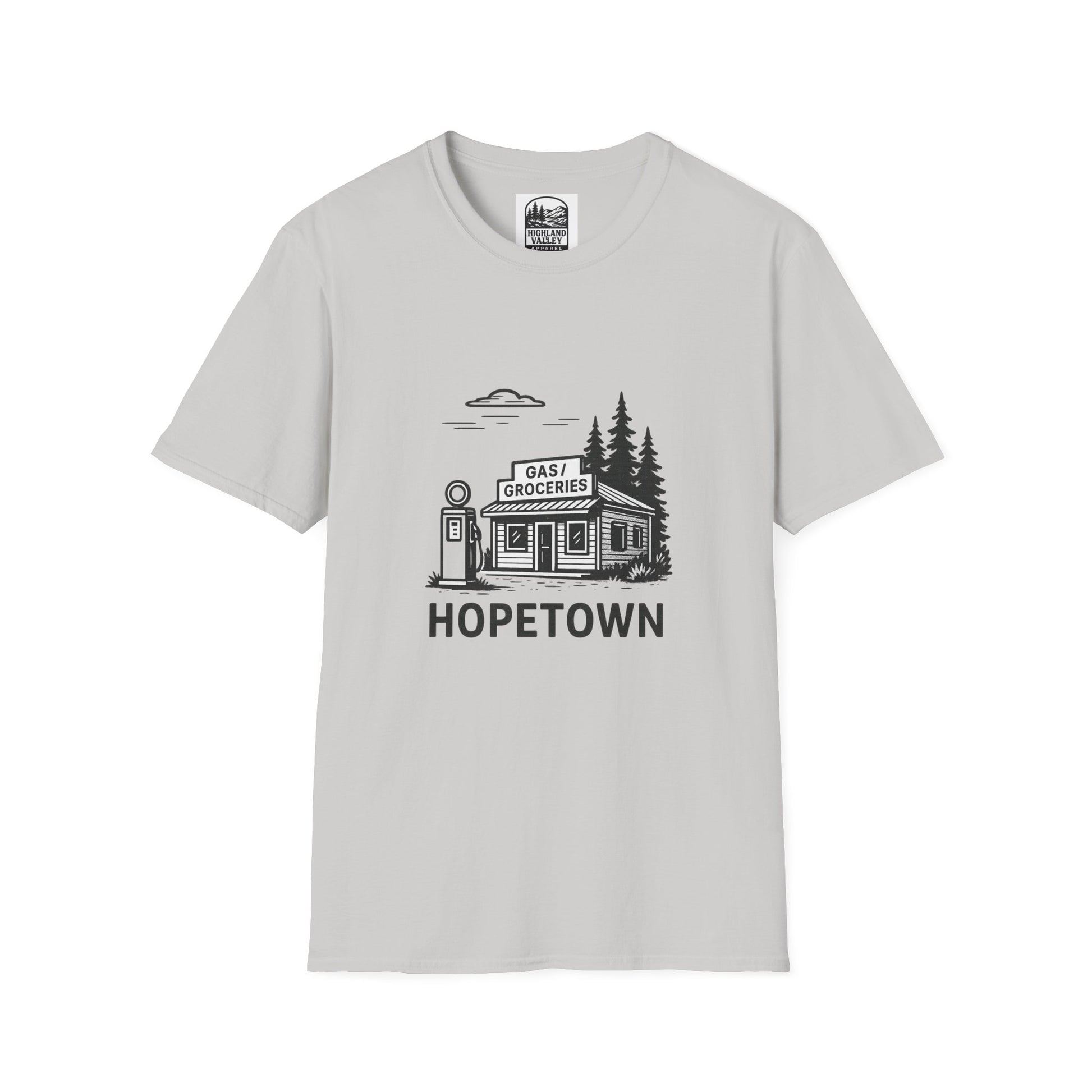 HOPETOWN GAS STATION UNISEX T-SHIRT