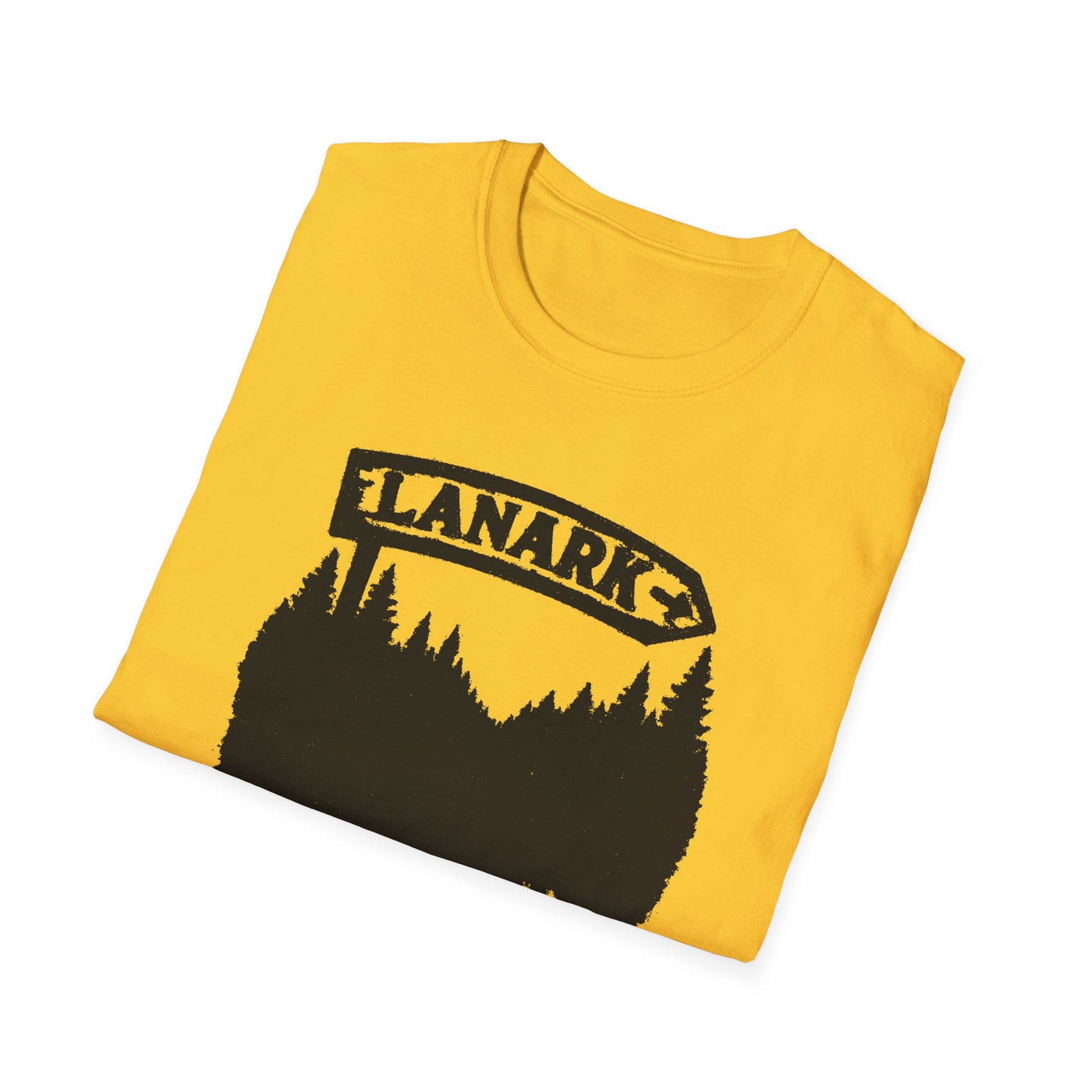 "LANARK 'HEADIN" TO THE VILLAGE" T-SHIRT