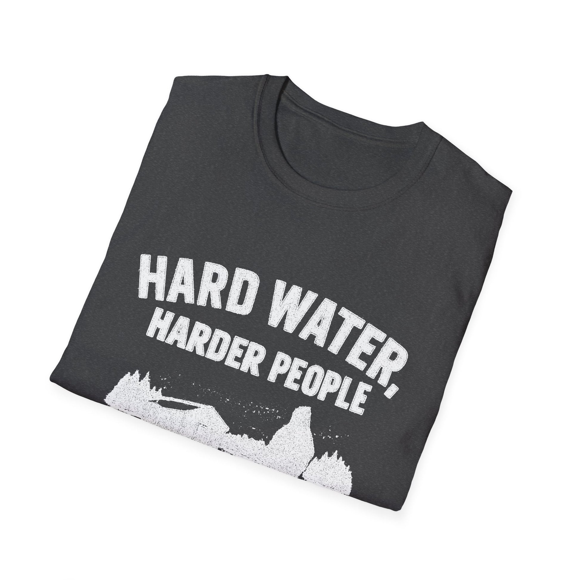 "HARD WATER HARDER PEOPLE LANARK" T-SHIRT