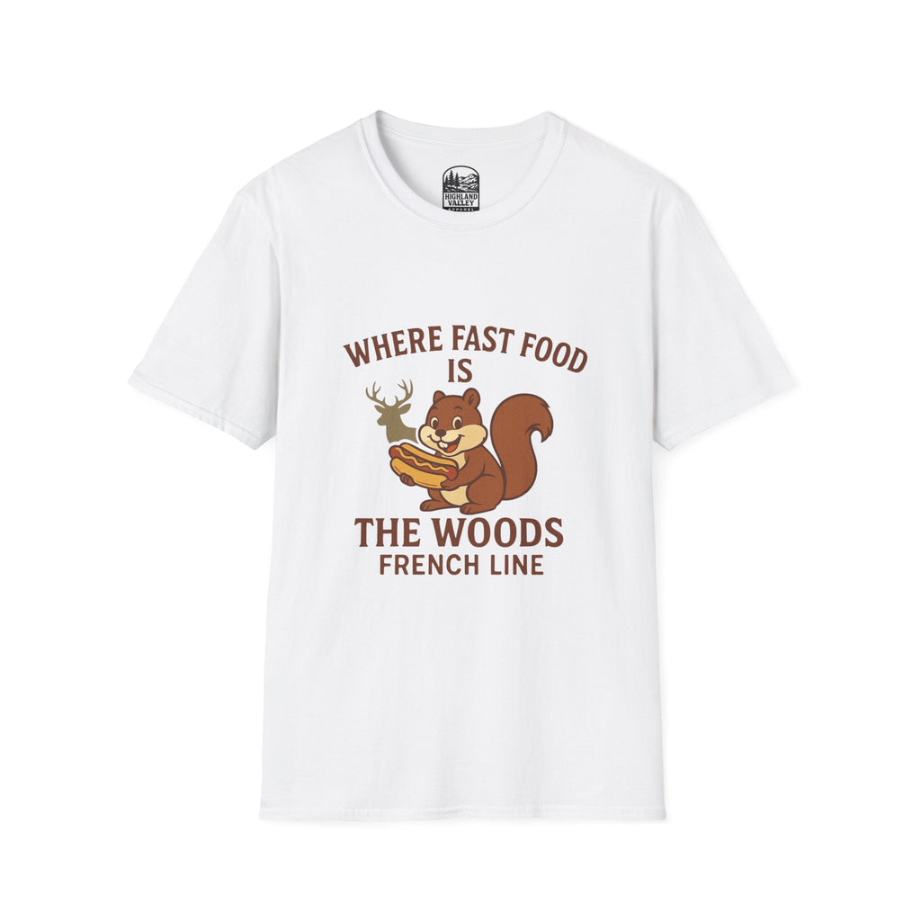 FRENCH LINE FAST FOOD UNISEX T-SHIRT