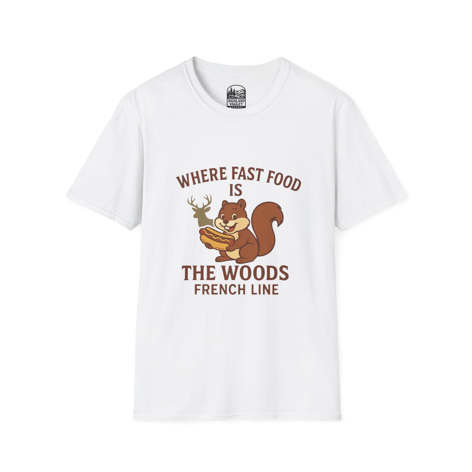 FRENCH LINE FAST FOOD UNISEX T-SHIRT