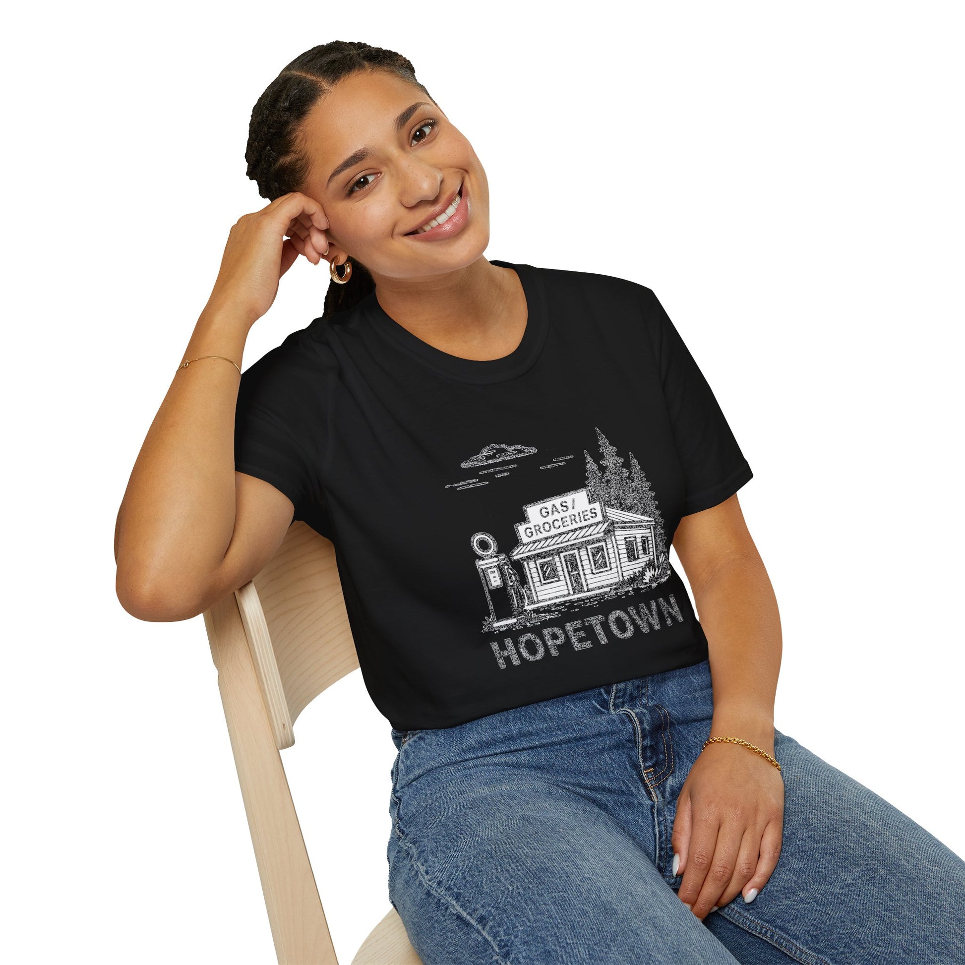 "HOPETOWN GAS STATION" T-SHIRT
