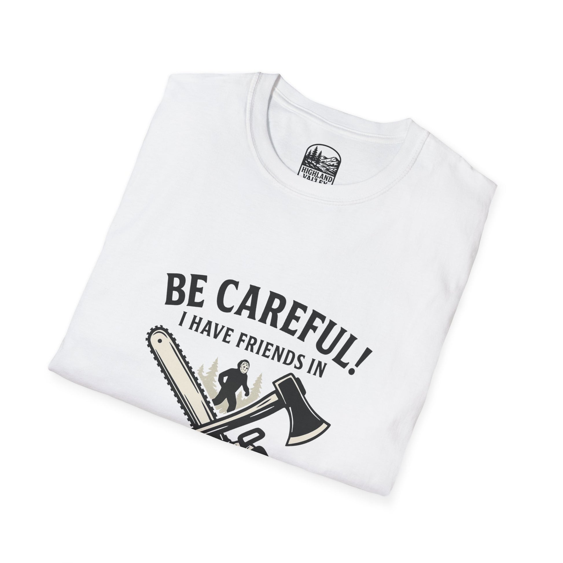 I KNOW PEOPLE FROM LANARK UNISEX T-SHIRT