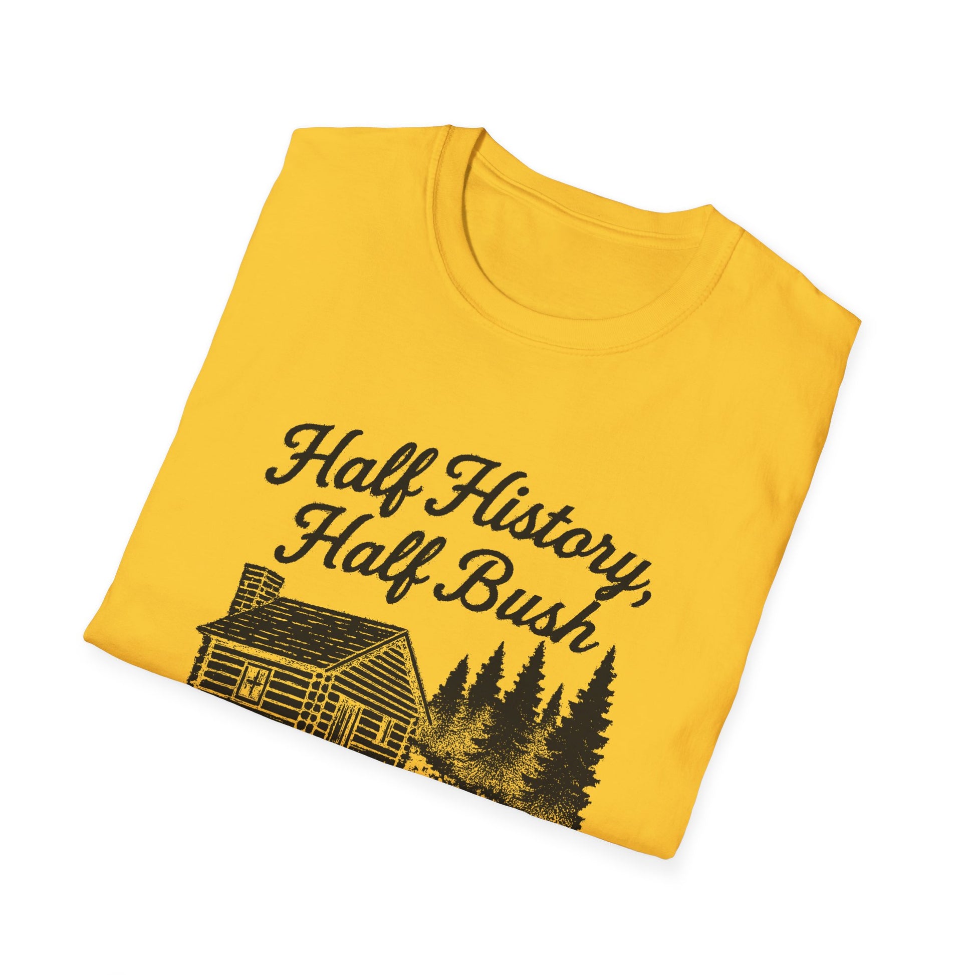 "HALF HISTORY, HALF BUSH, ALL HEART HOPETOWN" T-SHIRT