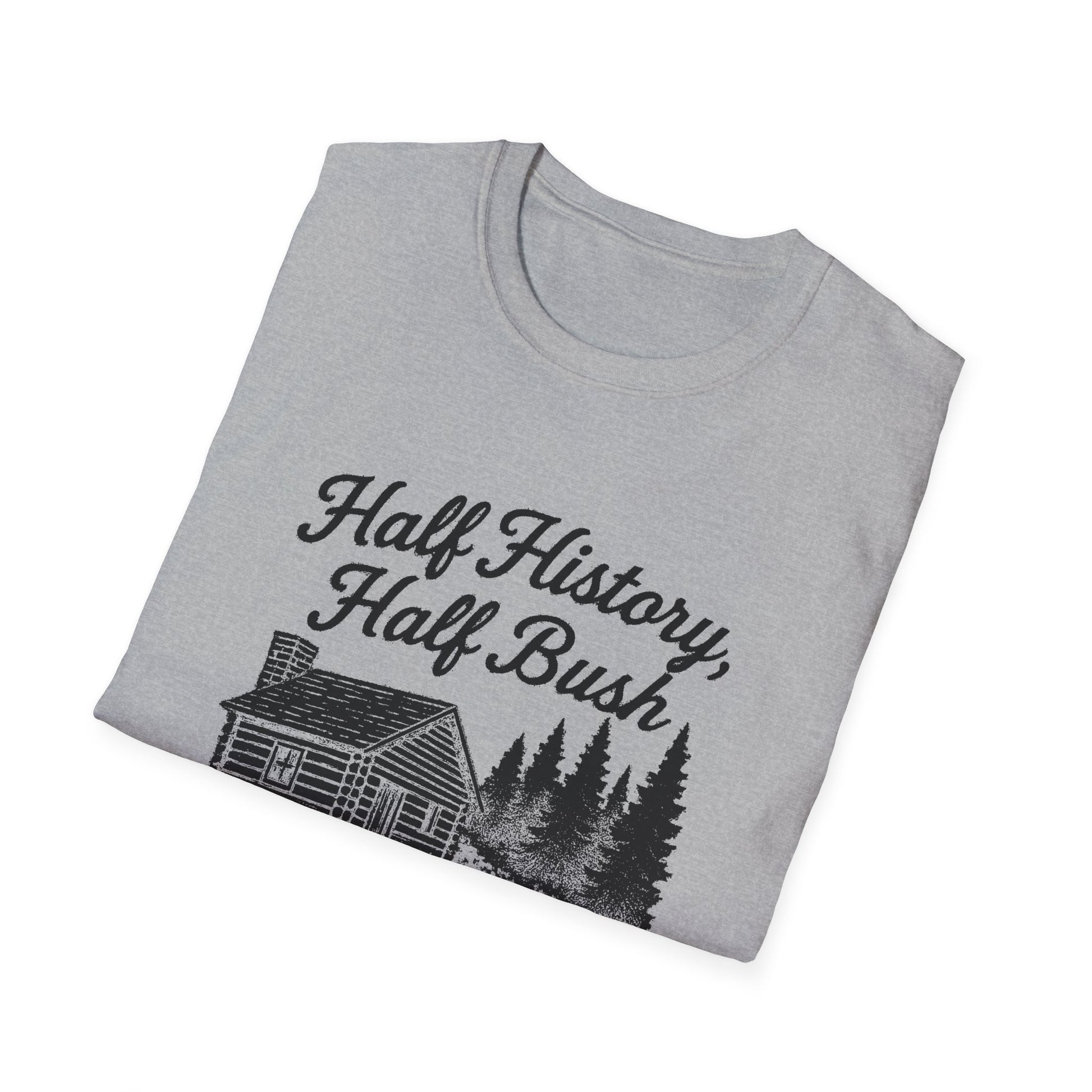 "HALF HISTORY, HALF BUSH, ALL HEART HOPETOWN" T-SHIRT
