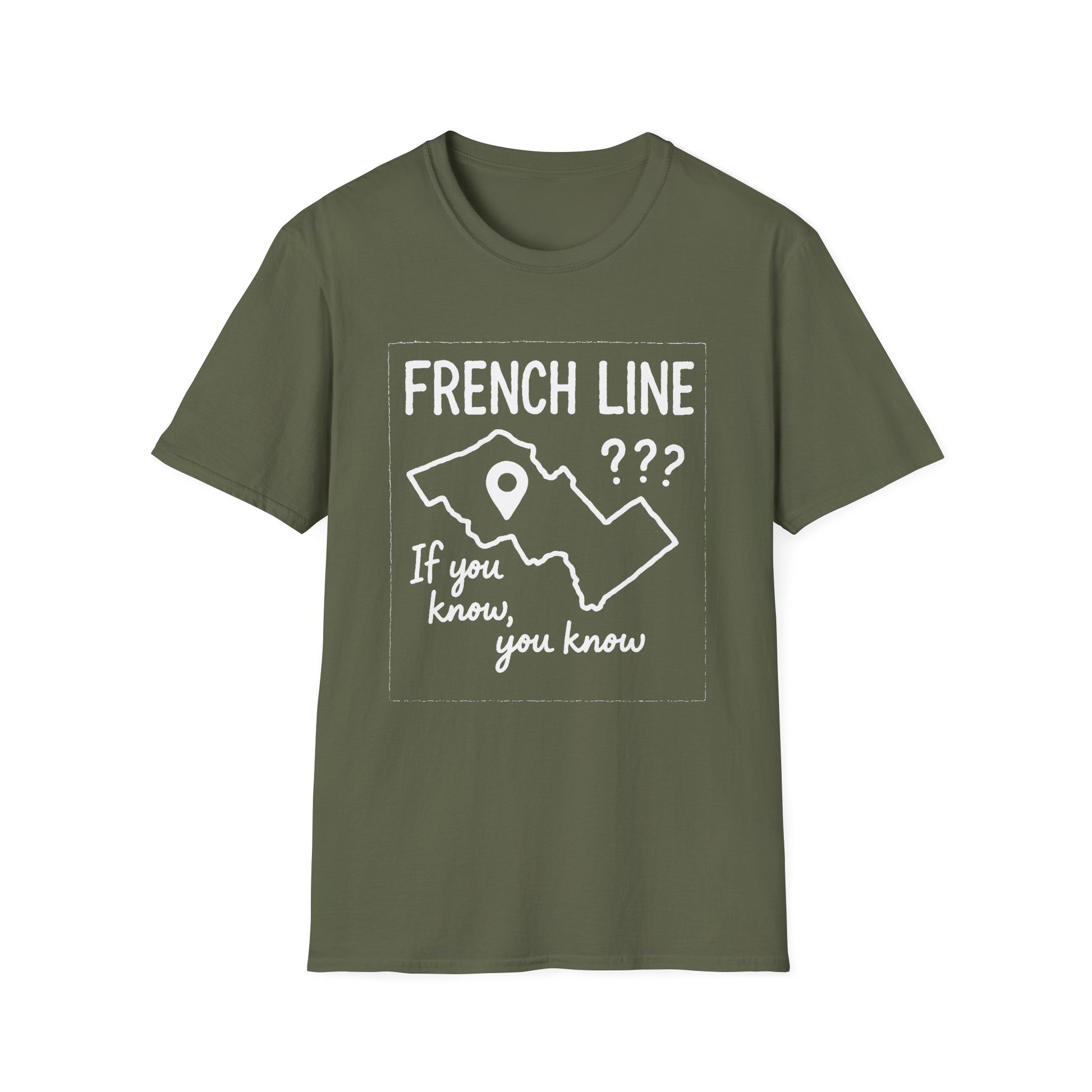 "FRENCH LINE "IF YOU KNOW, YOU KNOW" T-SHIRT"