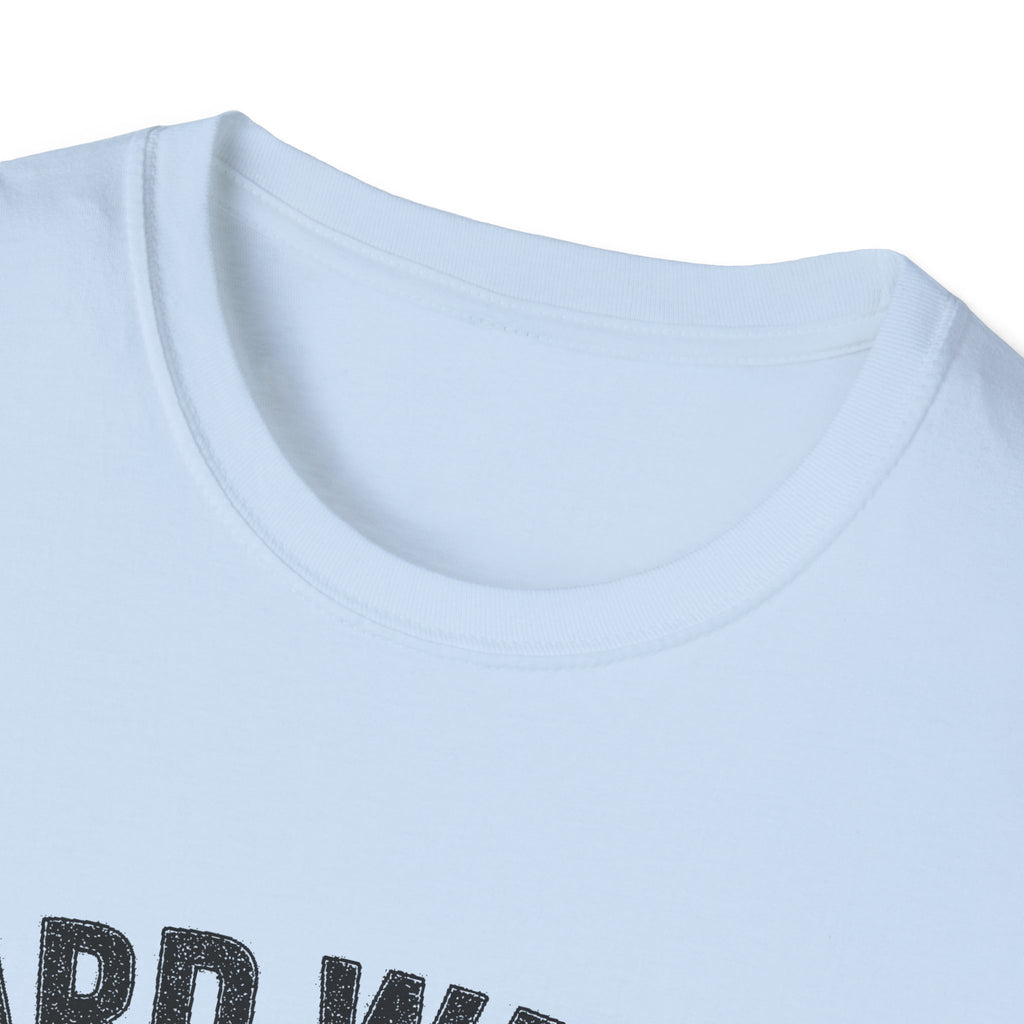 "HARD WATER HARDER PEOPLE LANARK" T-SHIRT