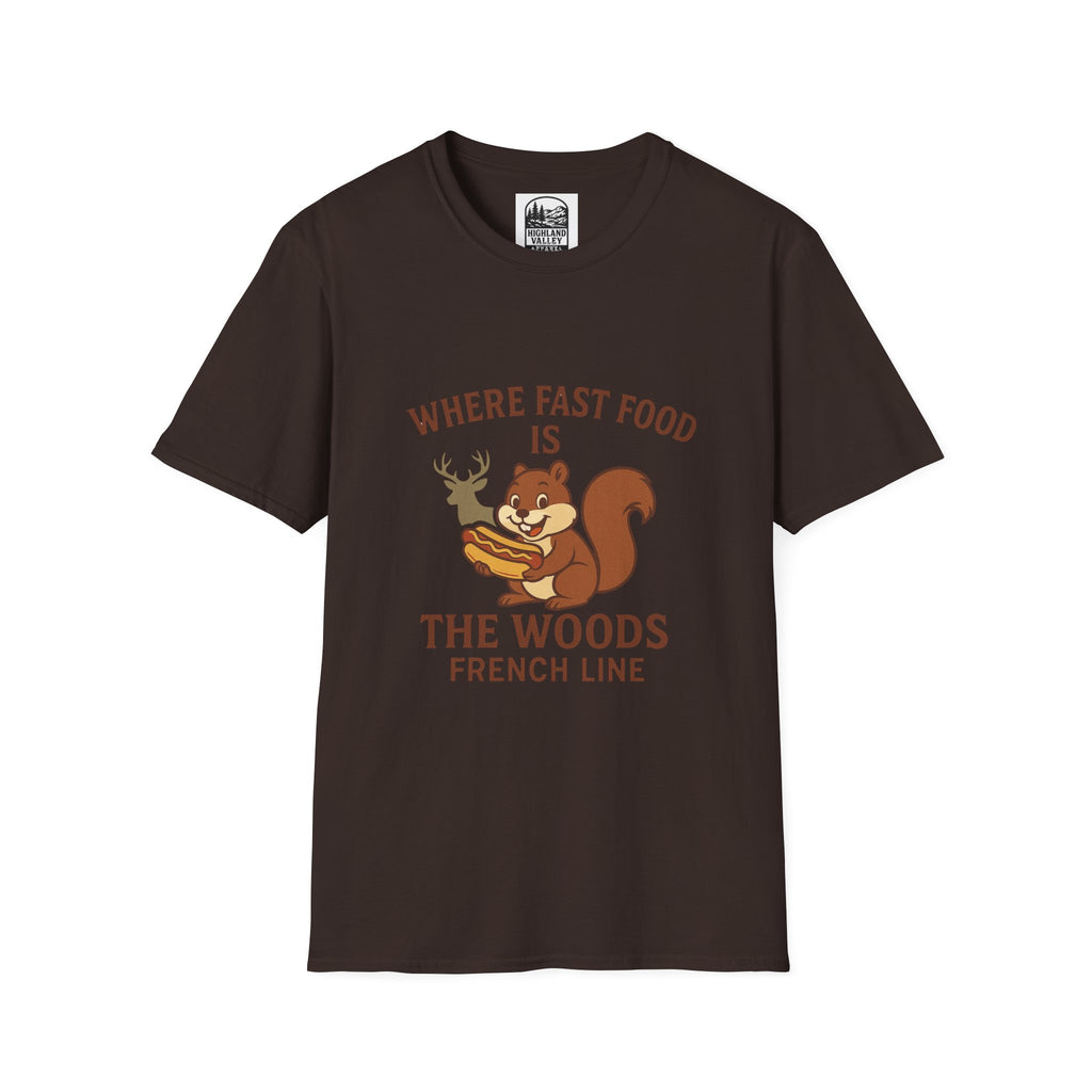 FRENCH LINE FAST FOOD UNISEX T-SHIRT