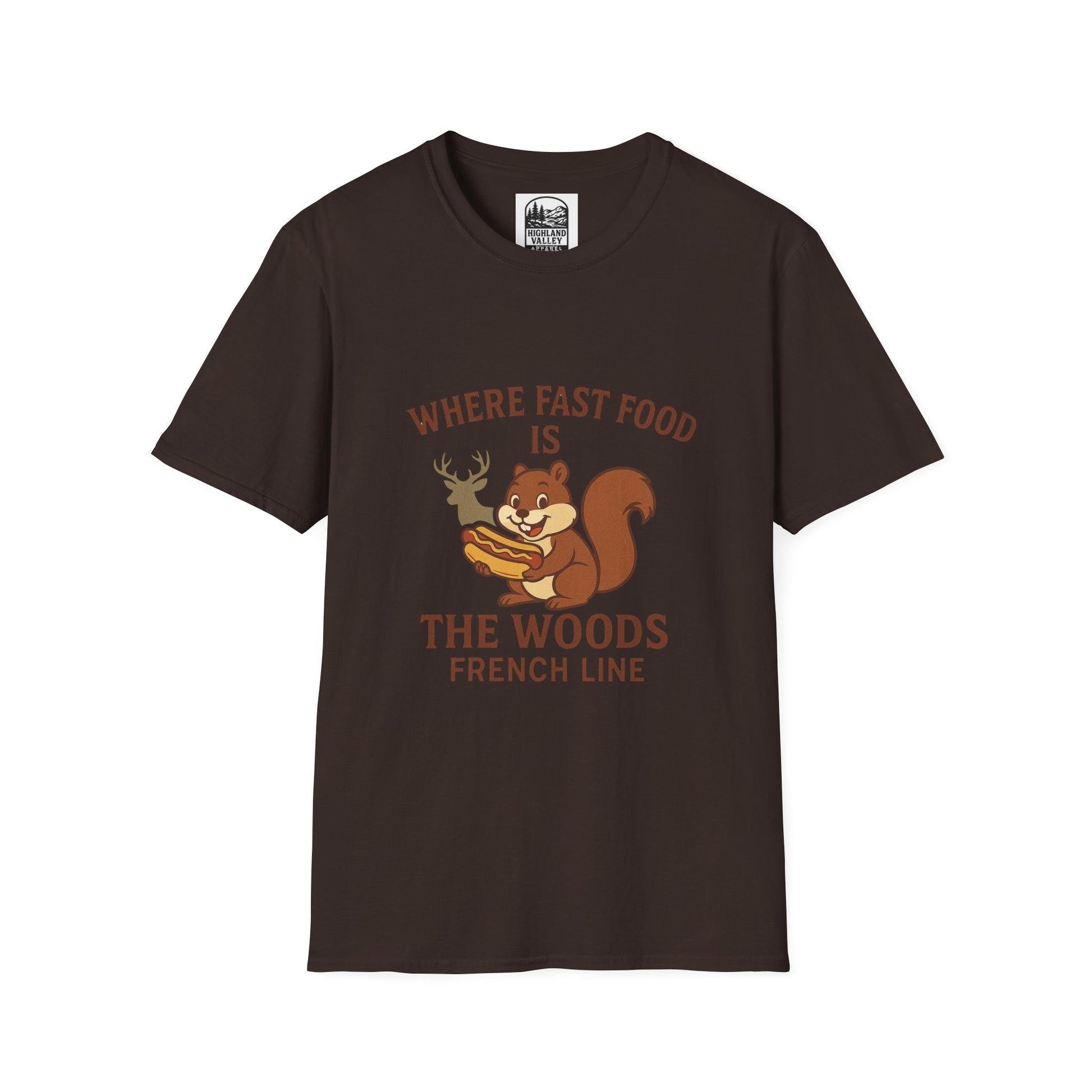 FRENCH LINE FAST FOOD UNISEX T-SHIRT