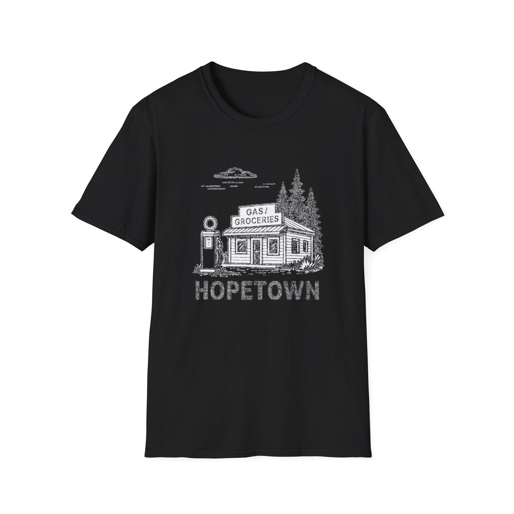 "HOPETOWN GAS STATION" T-SHIRT