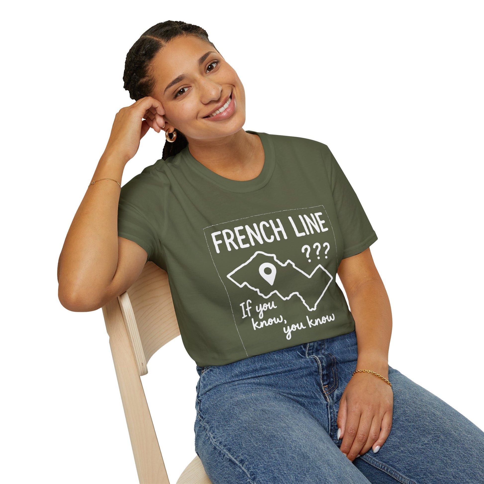 "FRENCH LINE "IF YOU KNOW, YOU KNOW" T-SHIRT"