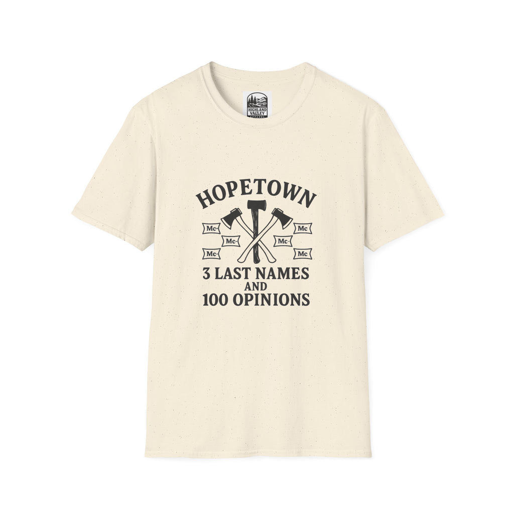 "NAMES OF HOPETOWN" T-SHIRT