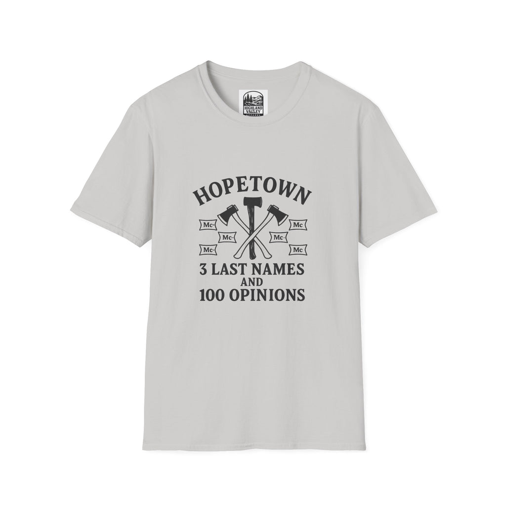 "NAMES OF HOPETOWN" T-SHIRT