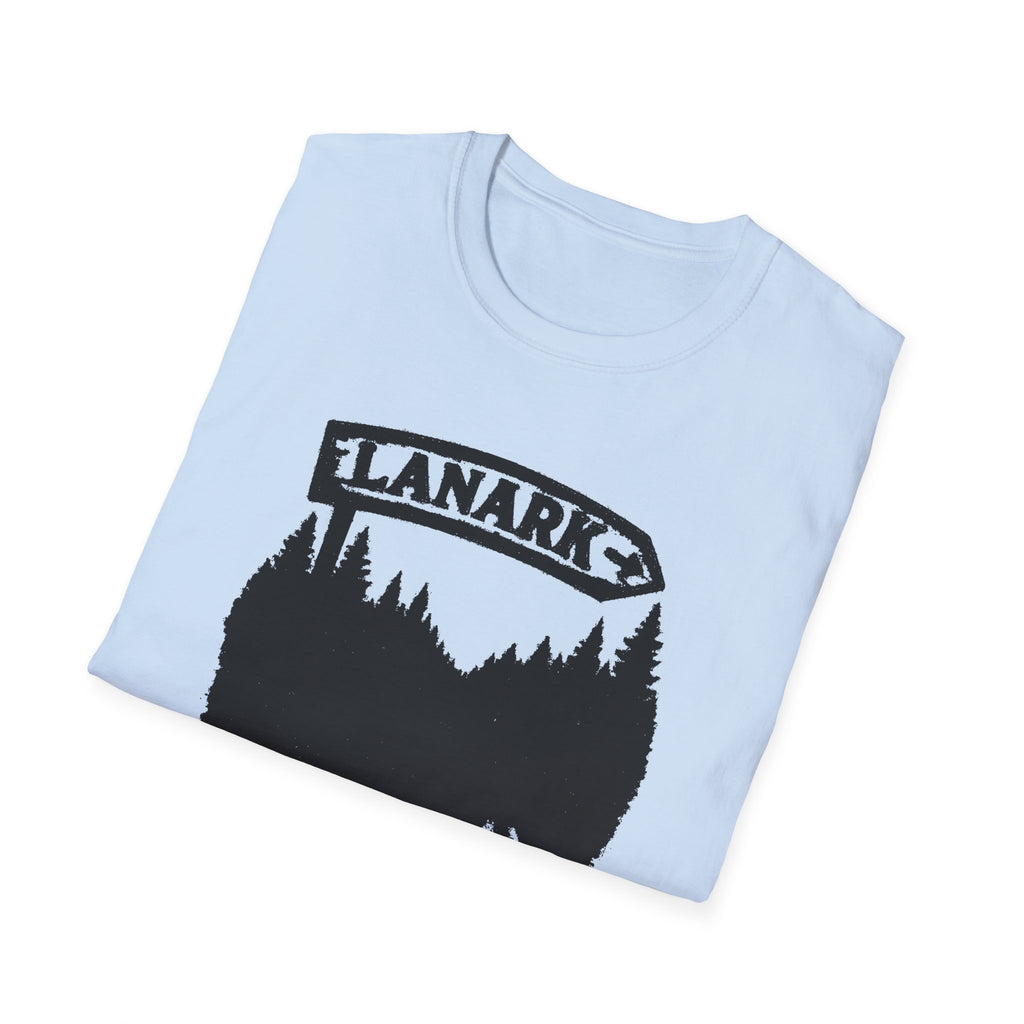 "LANARK 'HEADIN" TO THE VILLAGE" T-SHIRT