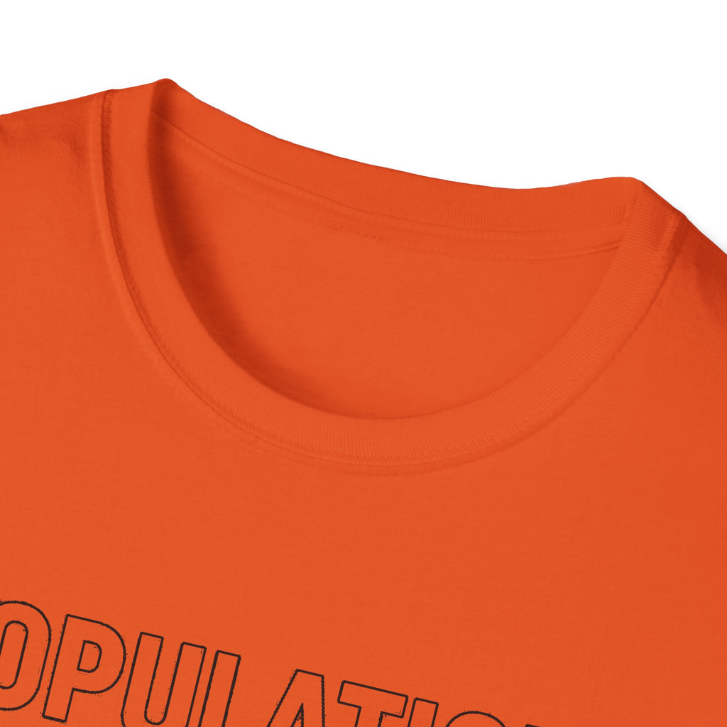 "POPULATION: RAISED HERE AND EVERYONE FEELING OTTAWA CARLETON PLACE" T-SHIRT