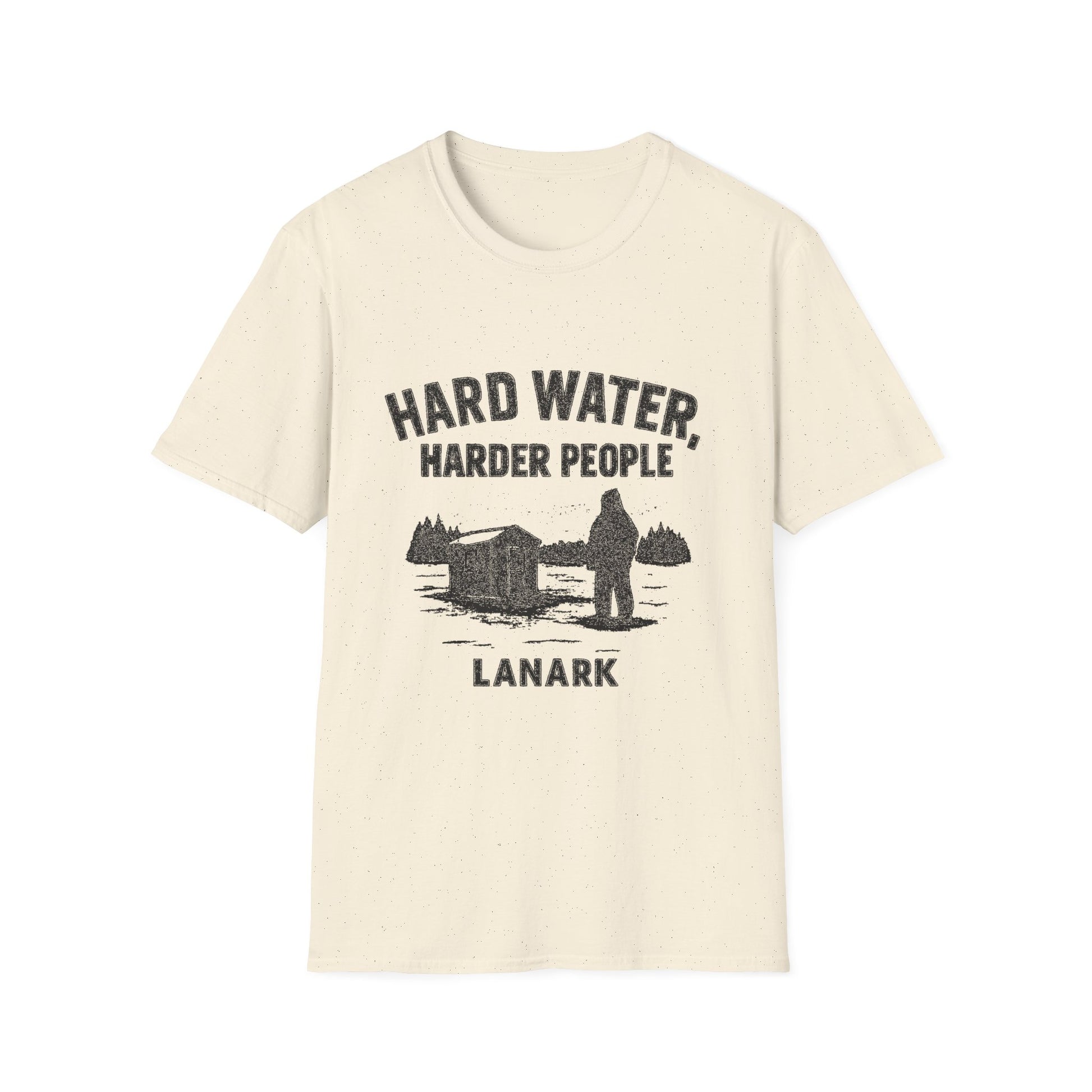 "HARD WATER HARDER PEOPLE LANARK" T-SHIRT