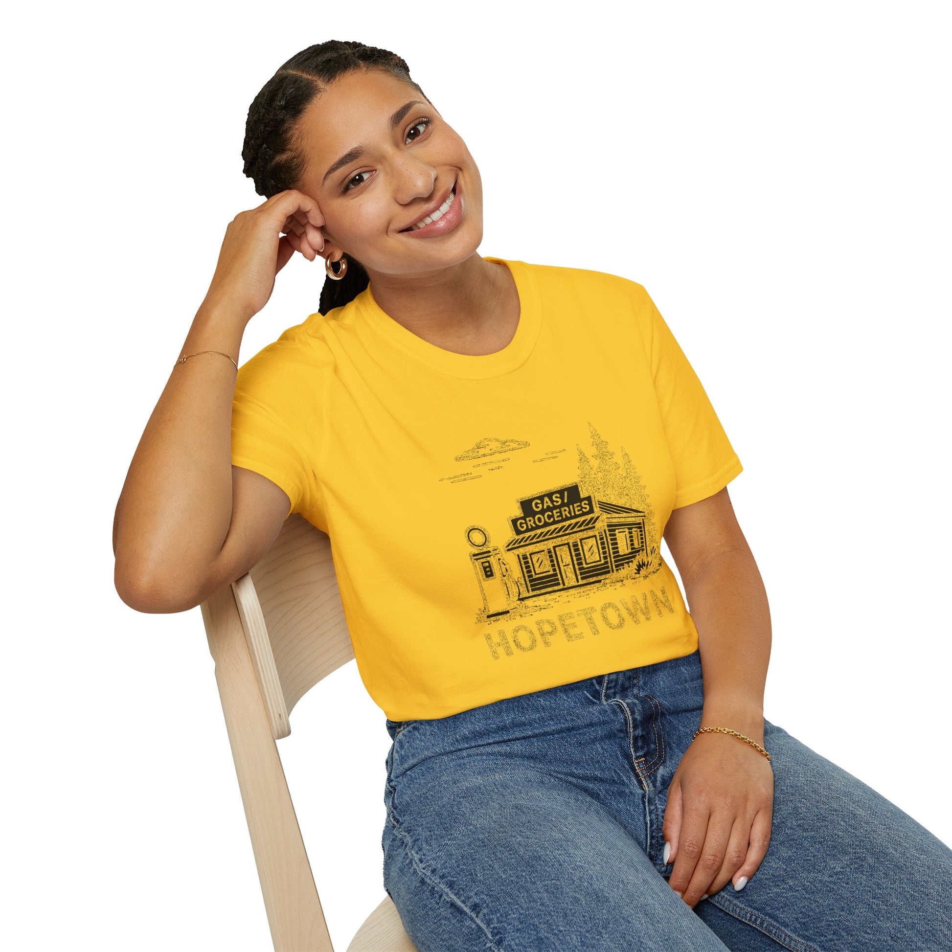 "HOPETOWN GAS STATION" T-SHIRT