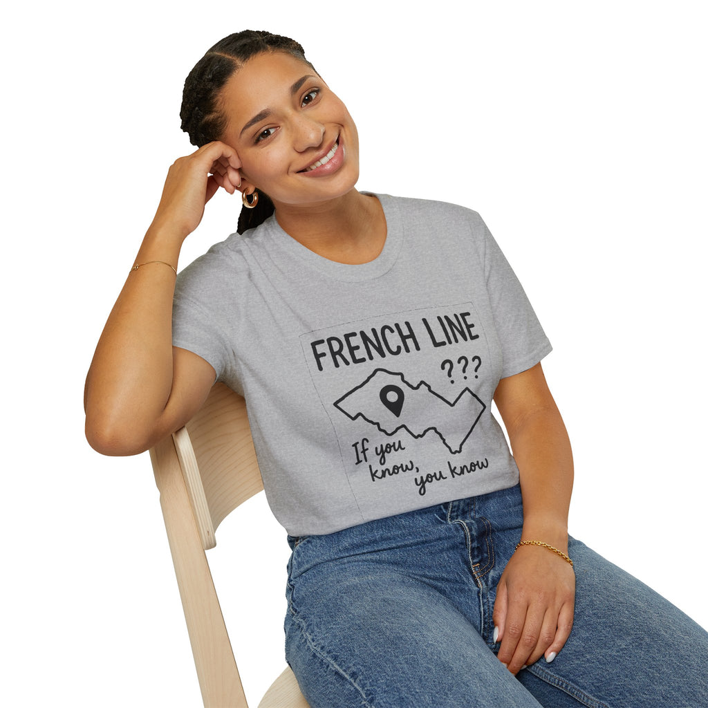 "FRENCH LINE "IF YOU KNOW, YOU KNOW" T-SHIRT"