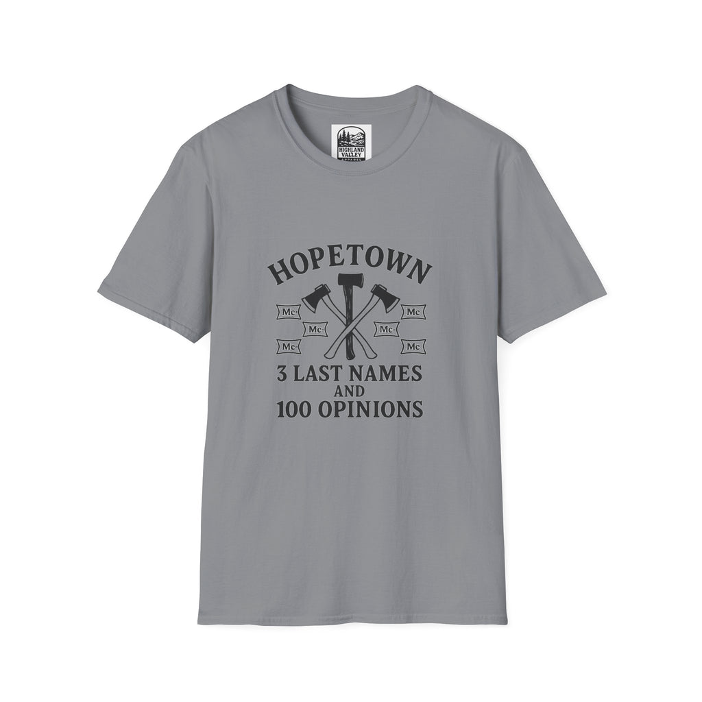 "NAMES OF HOPETOWN" T-SHIRT