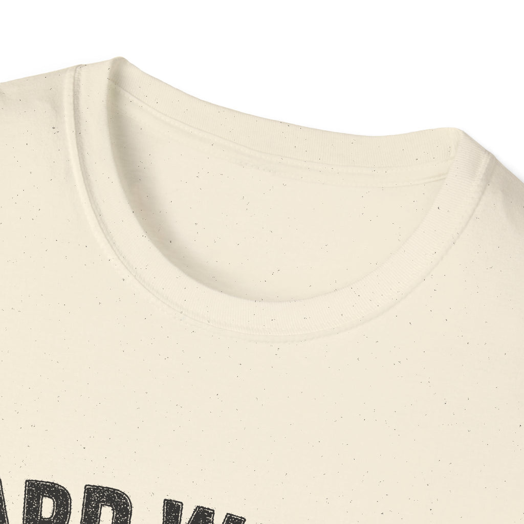 "HARD WATER HARDER PEOPLE LANARK" T-SHIRT