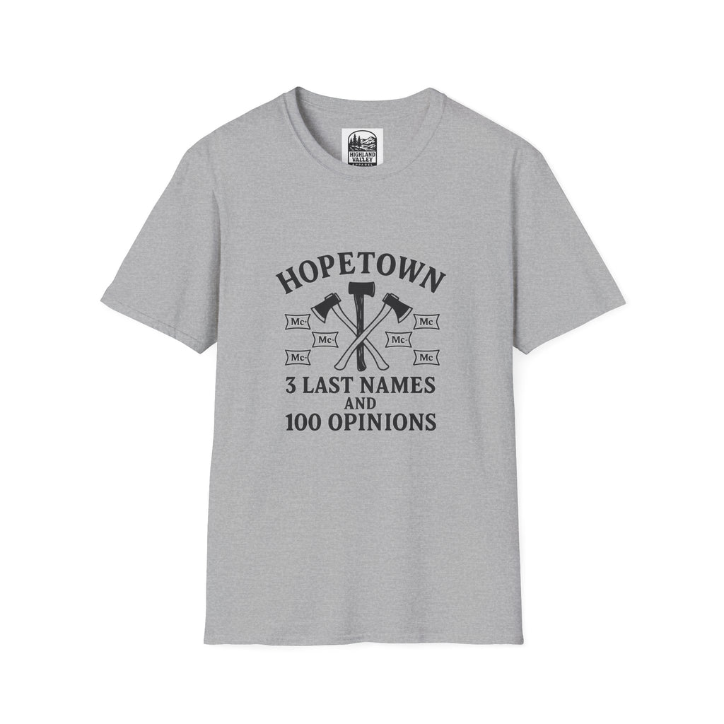 "NAMES OF HOPETOWN" T-SHIRT
