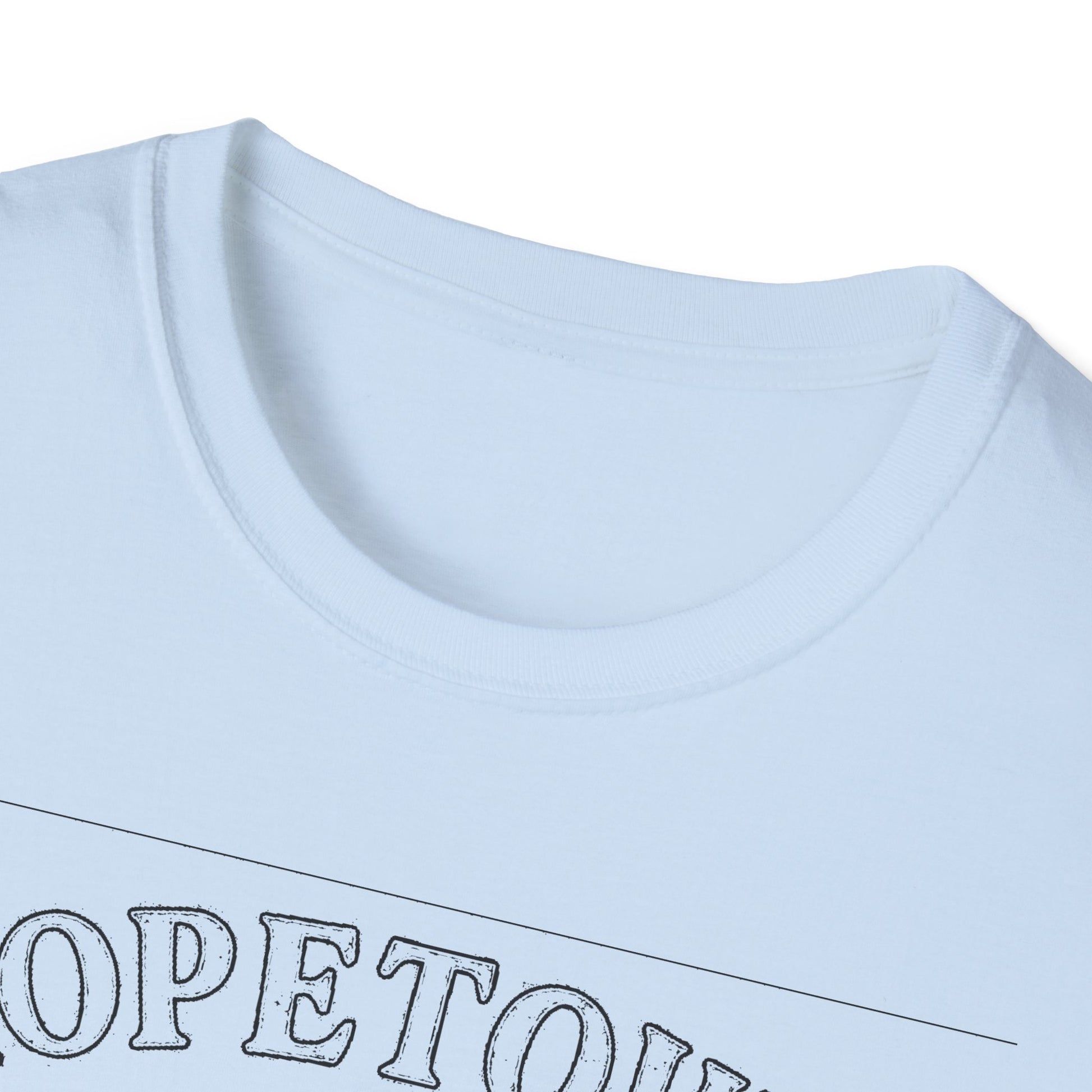"HOPETOWN 3 LAST NAMES AND 100 OPINIONS" T-SHIRT
