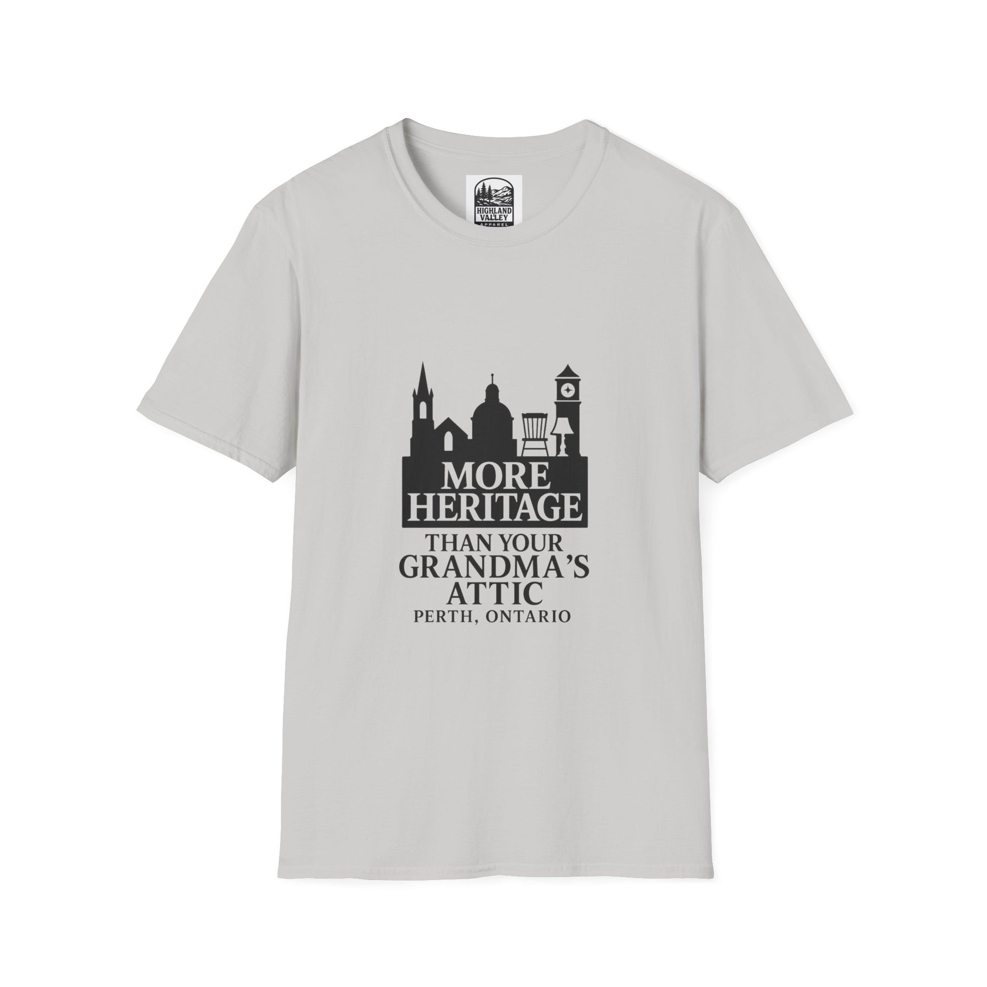 PERTH HAS MORE HERRITAGE THAN YOUR GRANDMAS ATIC UNISEX T-SHIRT