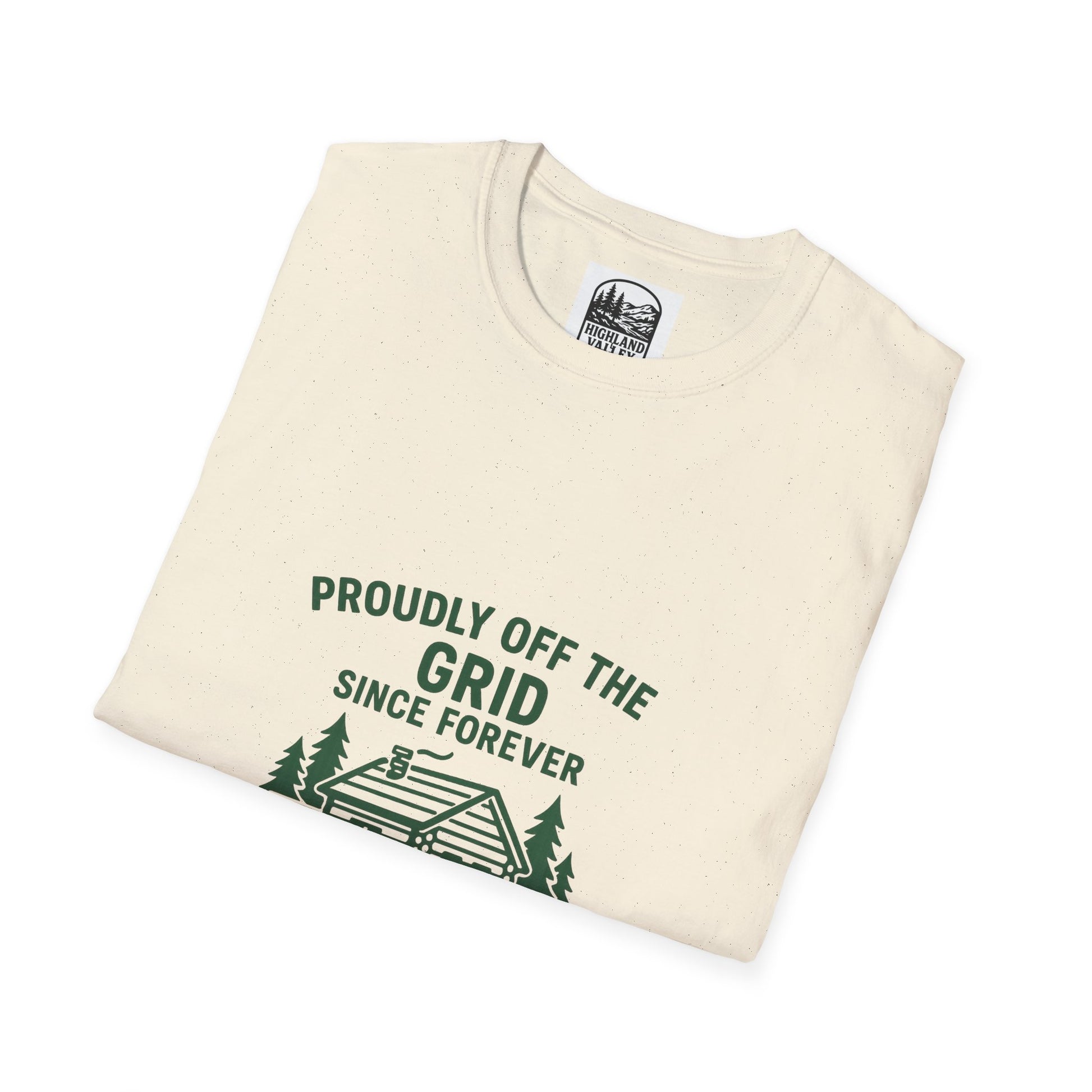 OFF THE GRID IN MCDONALD'S CORNERS UNISEX T-SHIRT