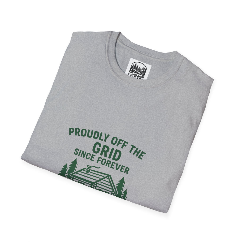 OFF THE GRID IN MCDONALD'S CORNERS UNISEX T-SHIRT