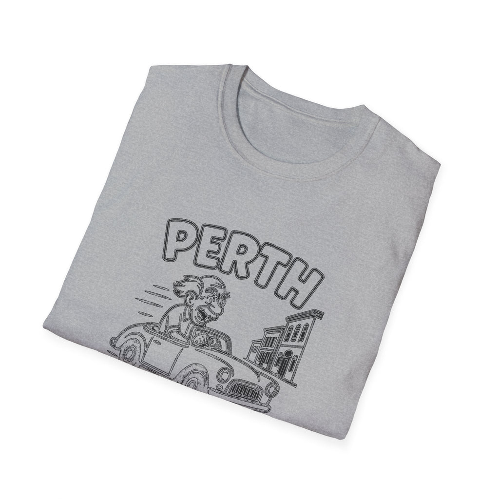 "PERTH SENIORS DRIVE CRAZIER THAN YOU THINK" T-SHIRT
