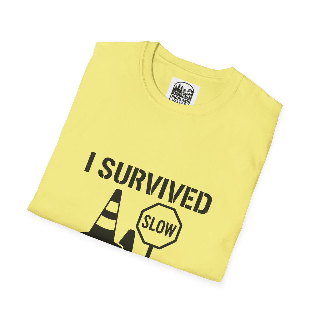 I SURVIVED THE PERTH BRIDGE REPAIR UNISEX T-SHIRT