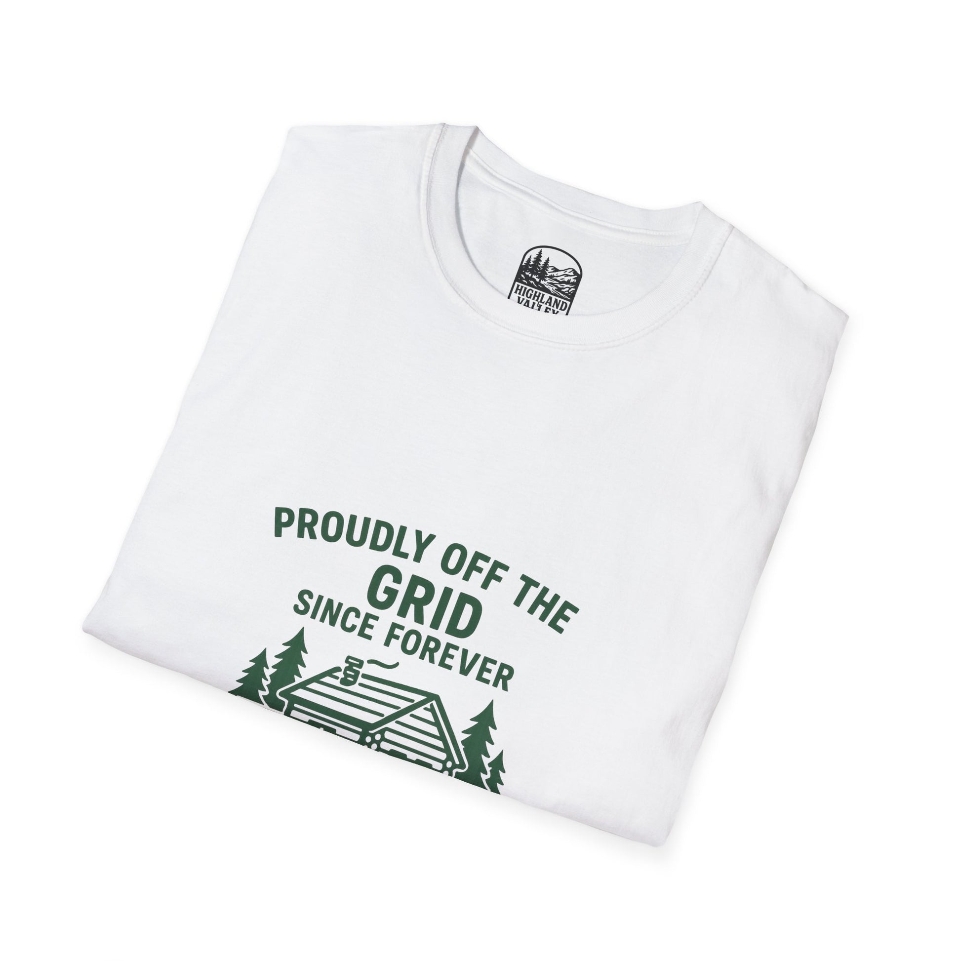 OFF THE GRID IN MCDONALD'S CORNERS UNISEX T-SHIRT