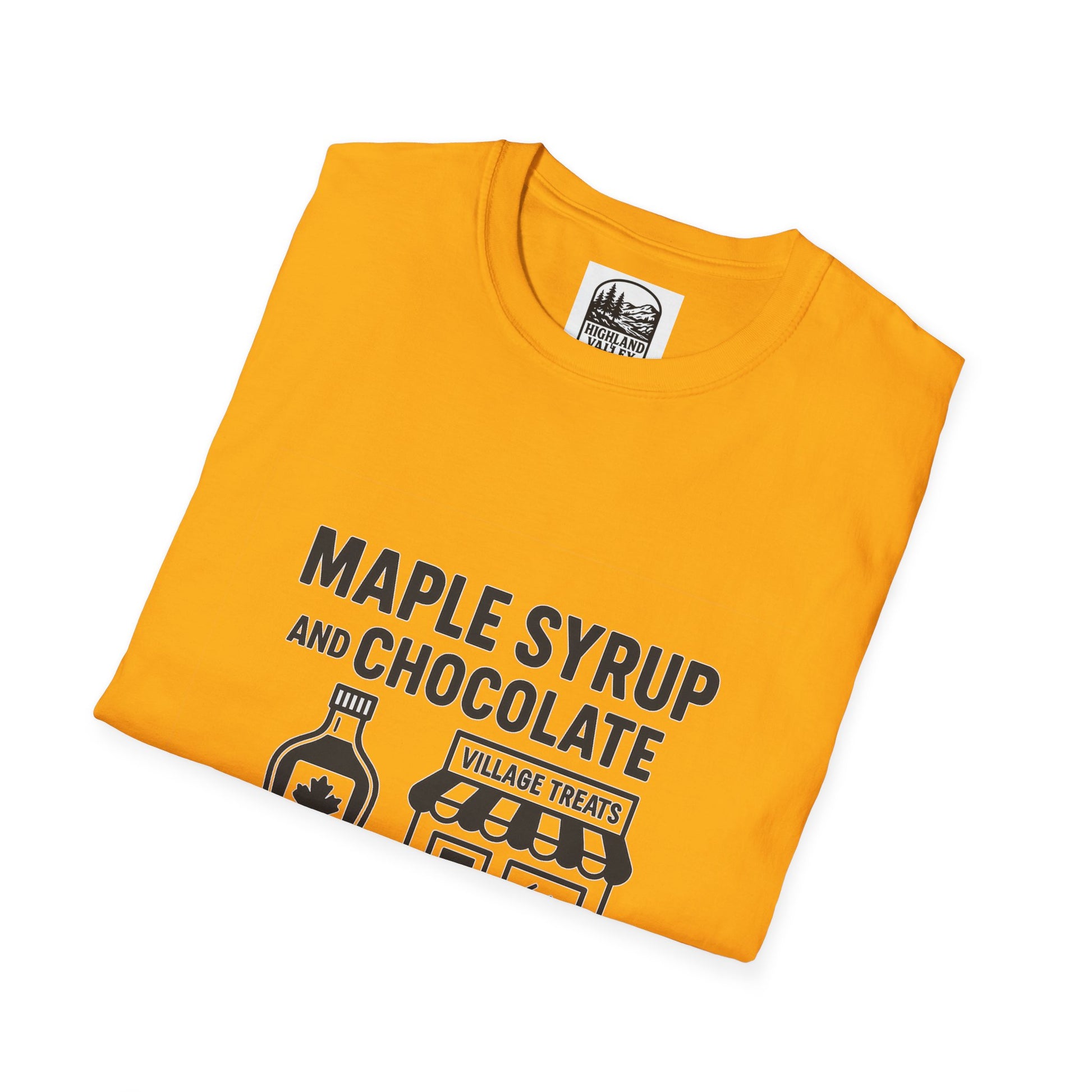 MAPLE SYRUP AND CHOCOLATE THE LANARK DIET UNISEX T-SHIRT
