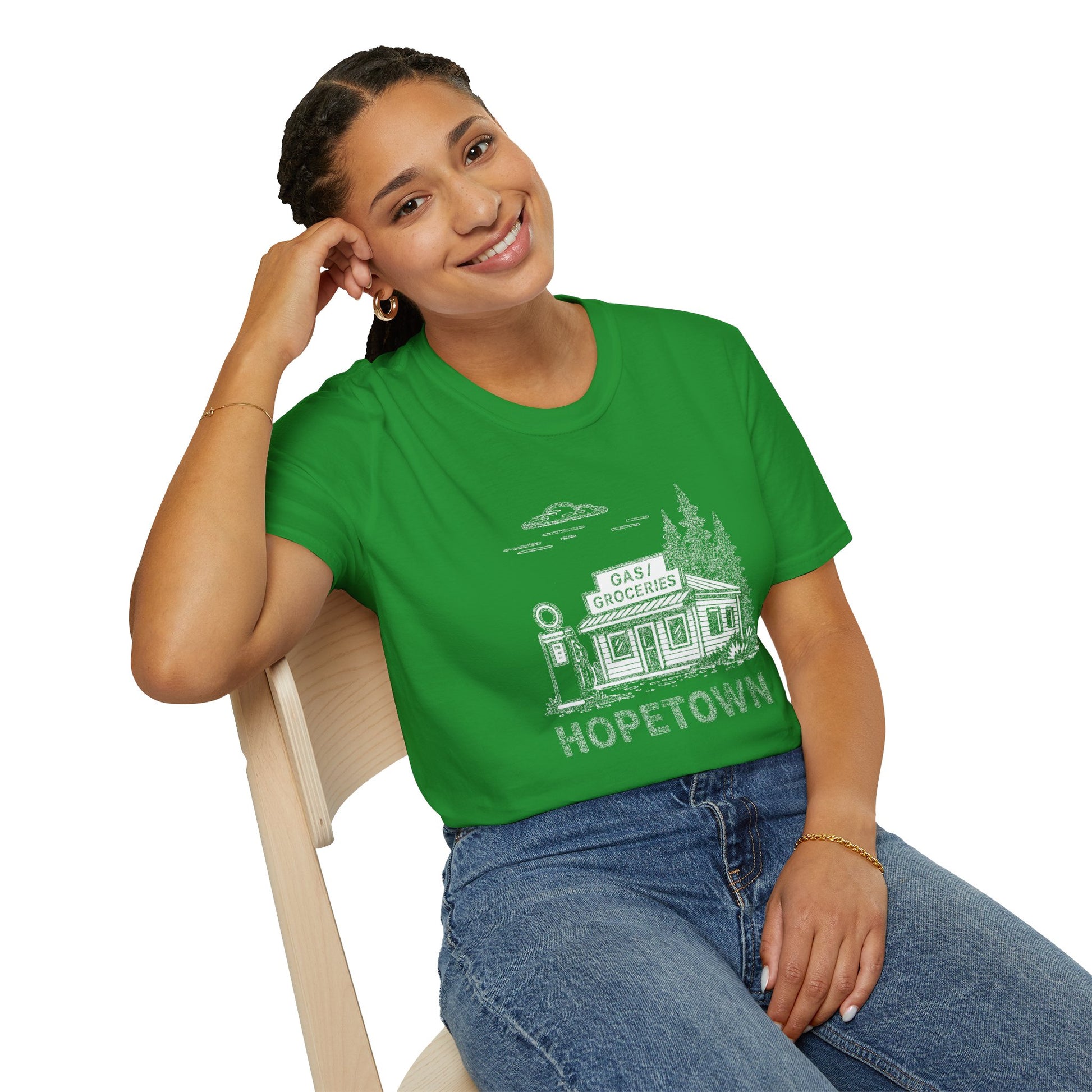 "HOPETOWN GAS STATION" T-SHIRT