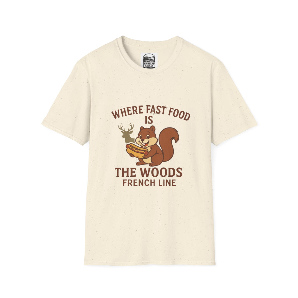 FRENCH LINE FAST FOOD UNISEX T-SHIRT