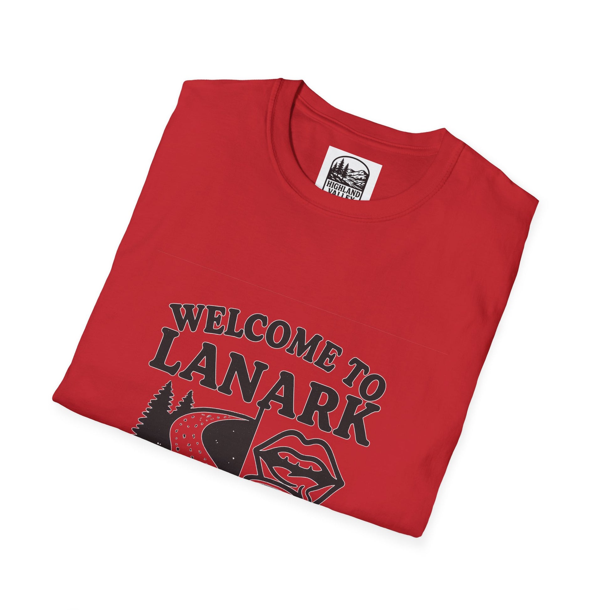 LANARK HALF GRAVEL, HALF GOSSIP UNISEX T-SHIRT