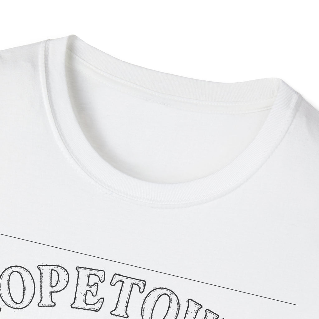 "HOPETOWN 3 LAST NAMES AND 100 OPINIONS" T-SHIRT