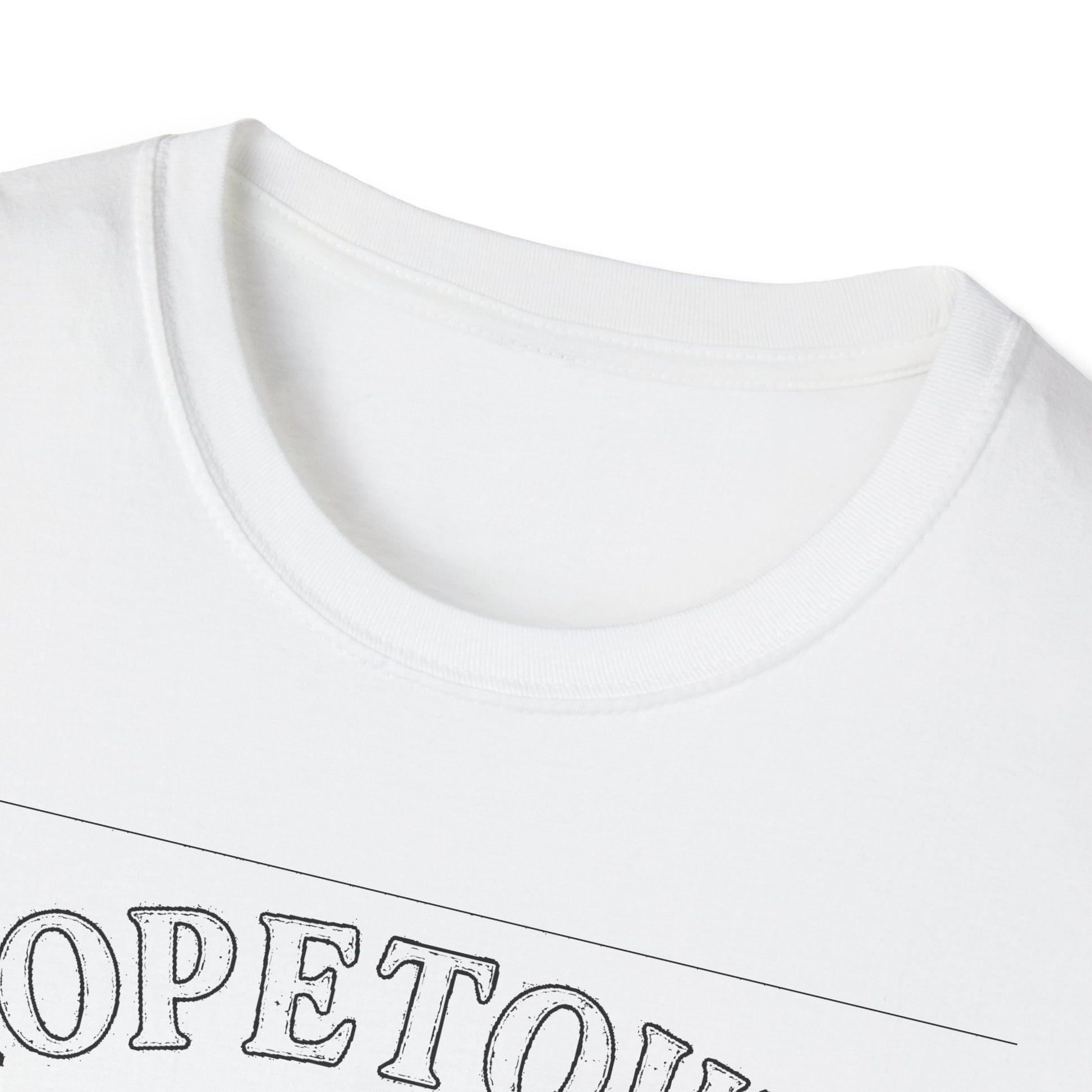 "HOPETOWN 3 LAST NAMES AND 100 OPINIONS" T-SHIRT