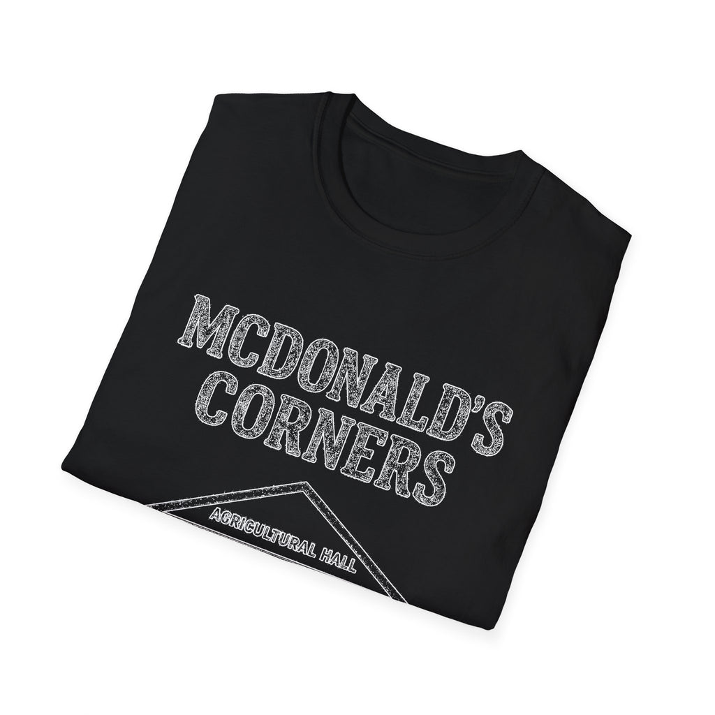 "MCDONALD'S CORNERS AGRICULTURAL HALL" T-SHIRT
