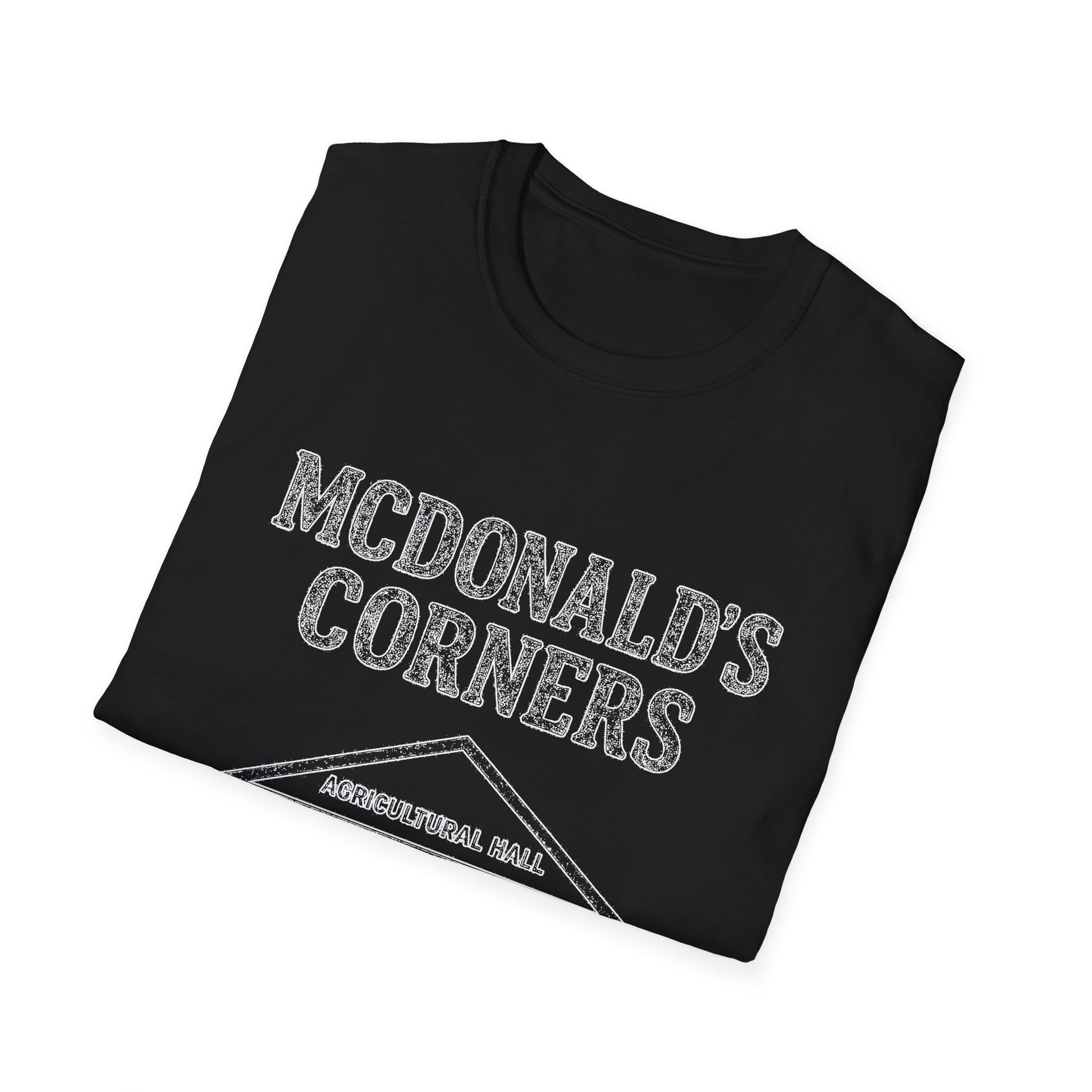 "MCDONALD'S CORNERS AGRICULTURAL HALL" T-SHIRT