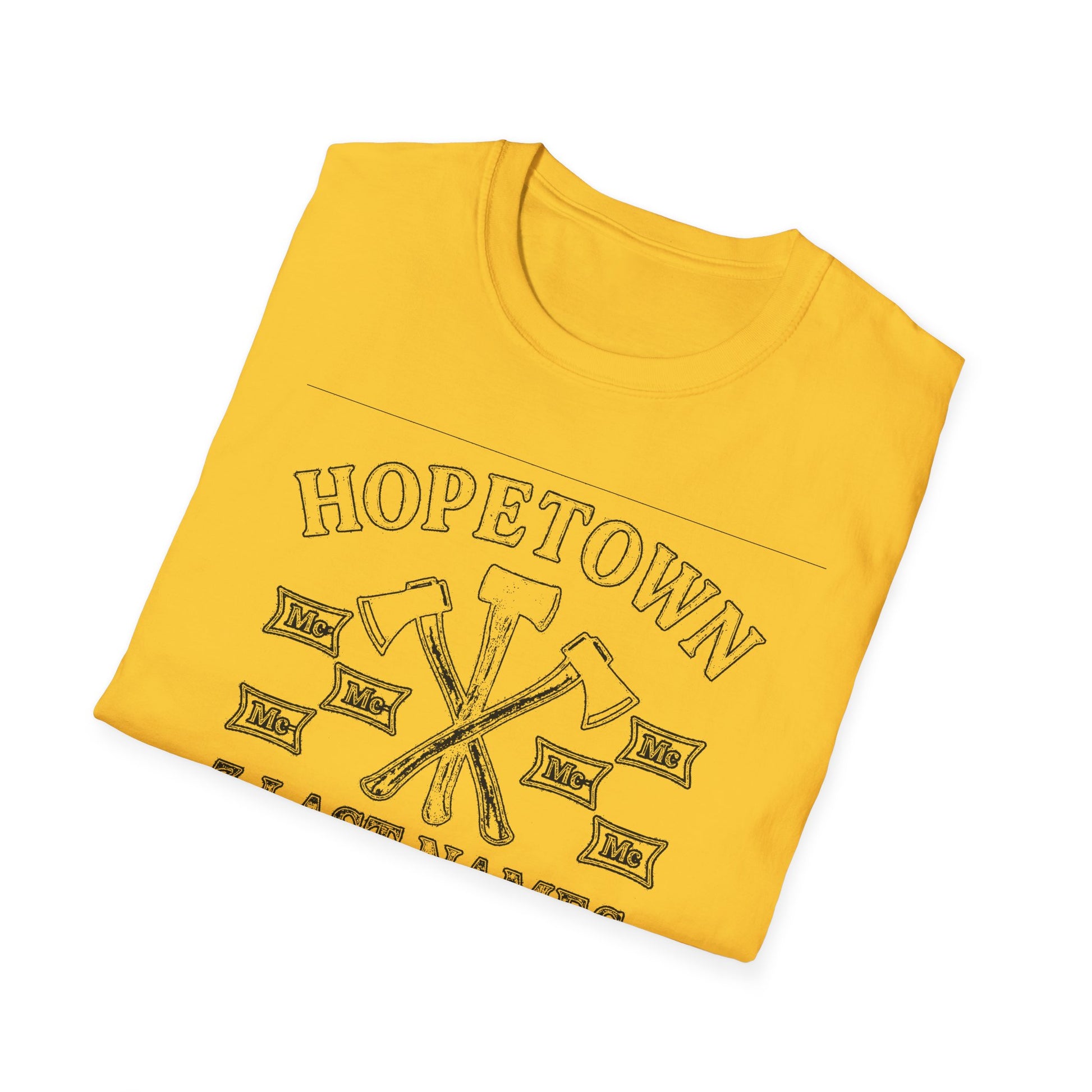 "HOPETOWN 3 LAST NAMES AND 100 OPINIONS" T-SHIRT