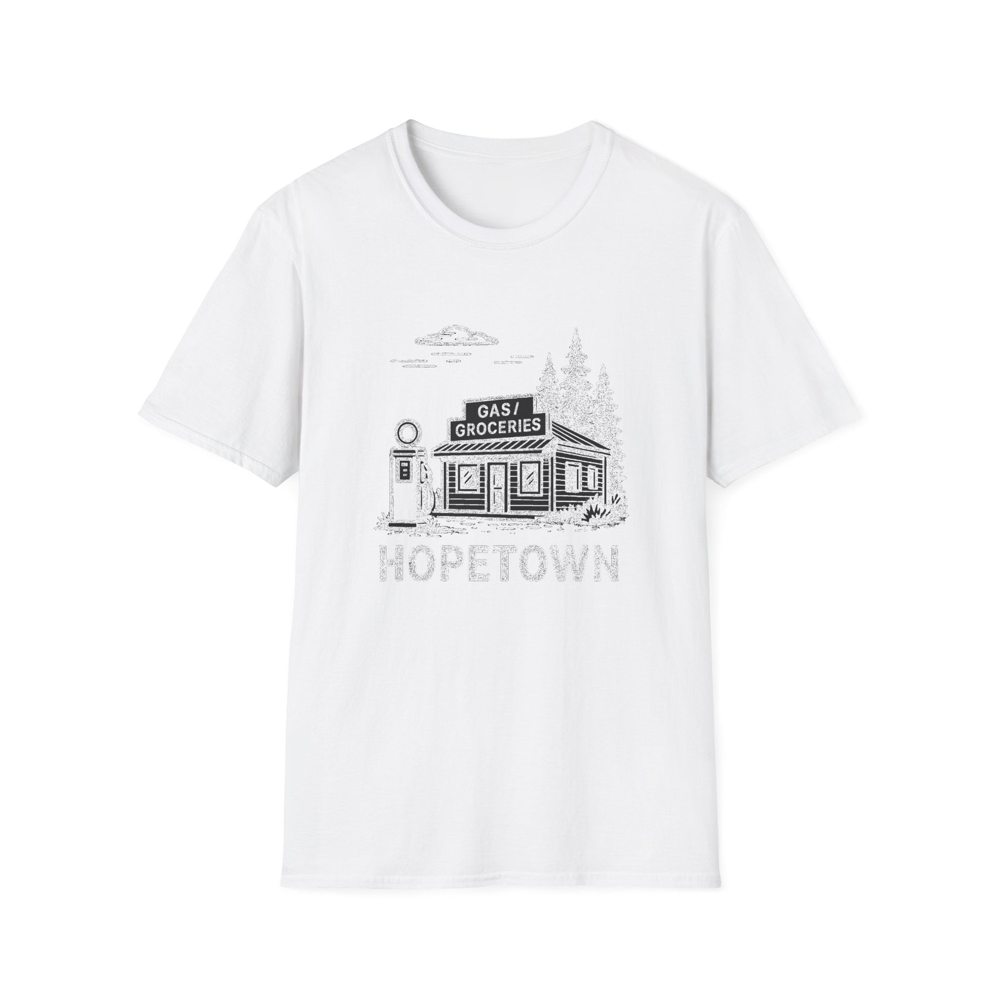 "HOPETOWN GAS STATION" T-SHIRT