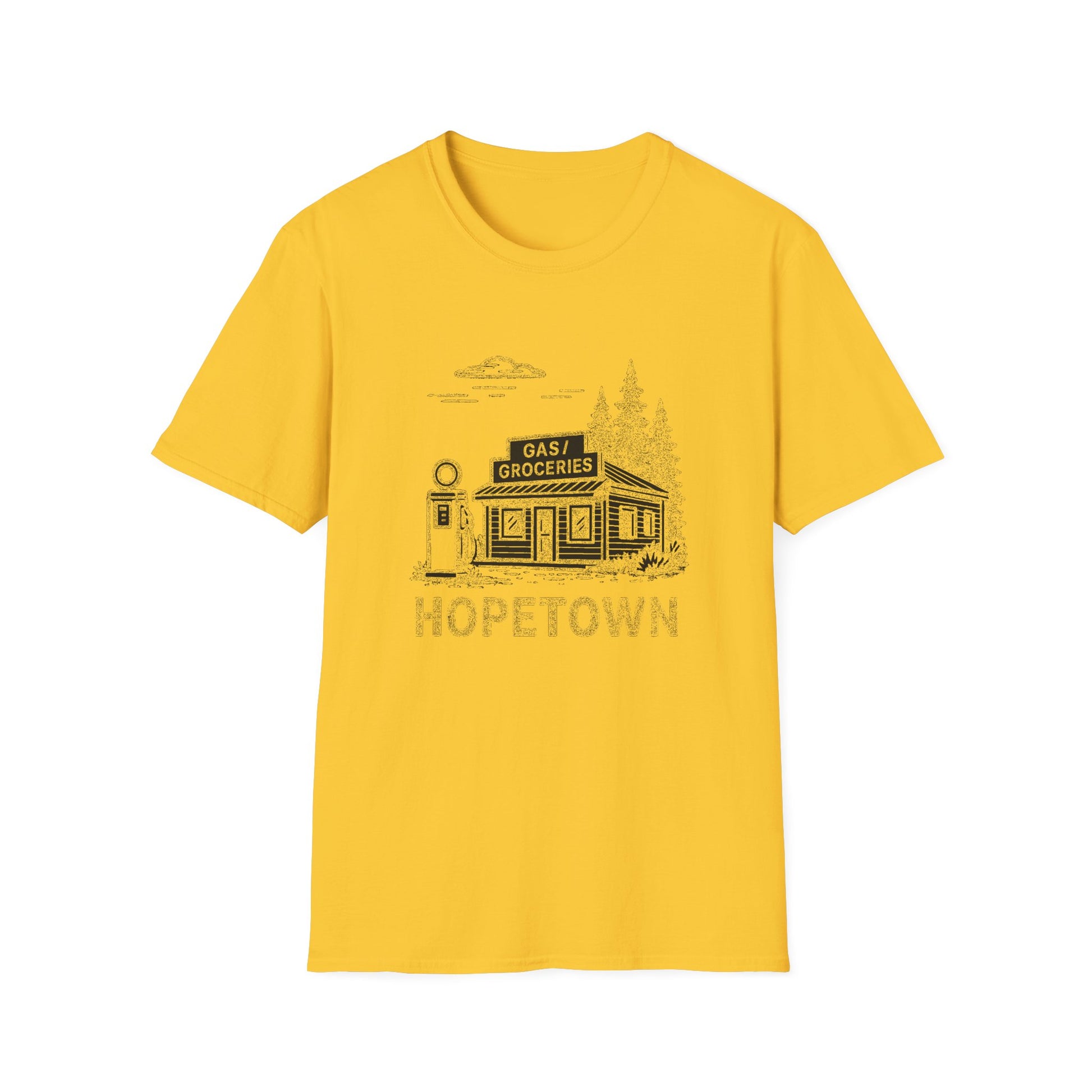 "HOPETOWN GAS STATION" T-SHIRT
