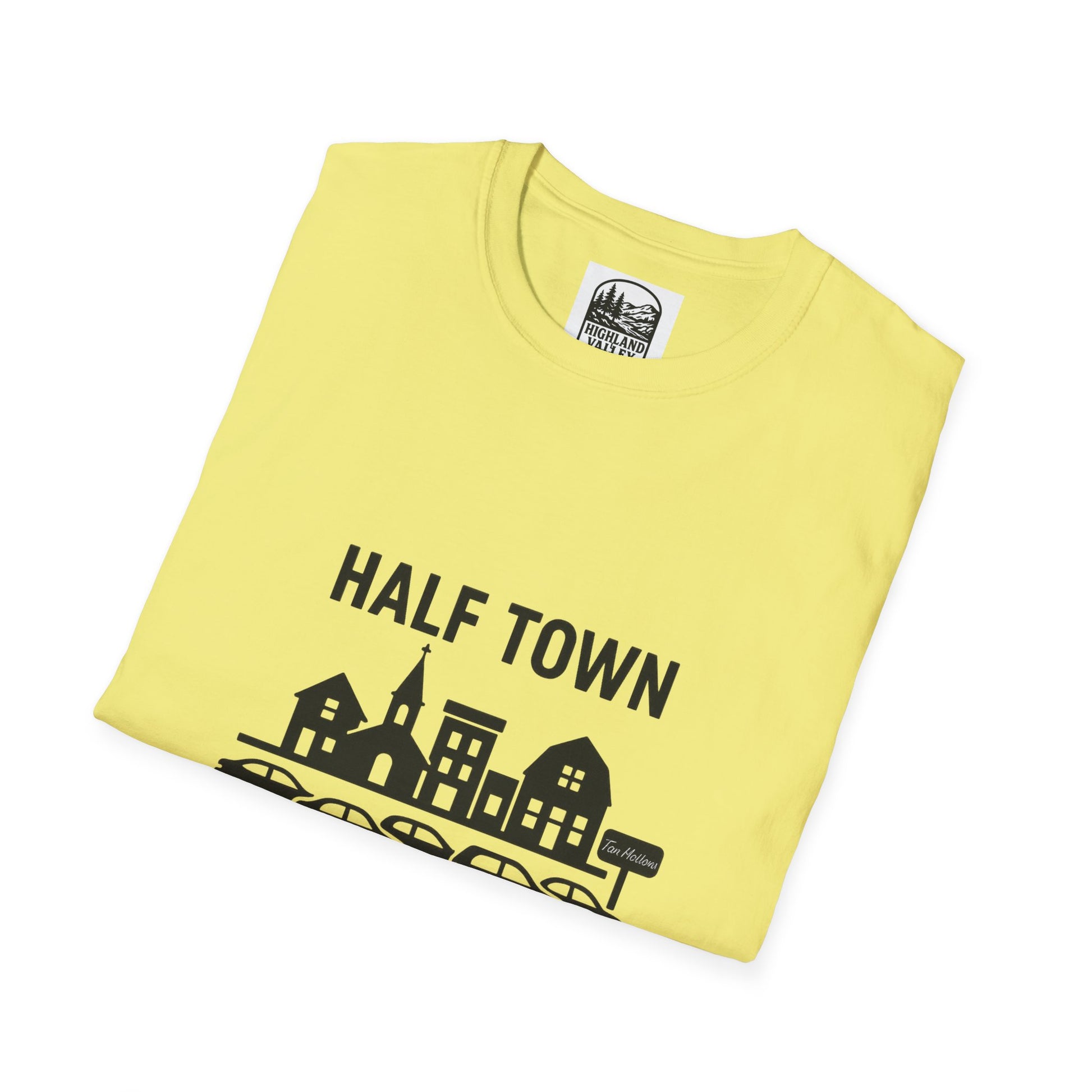 HALF TOWN, HALF TIMMIES LINE UNISEX T-SHIRT