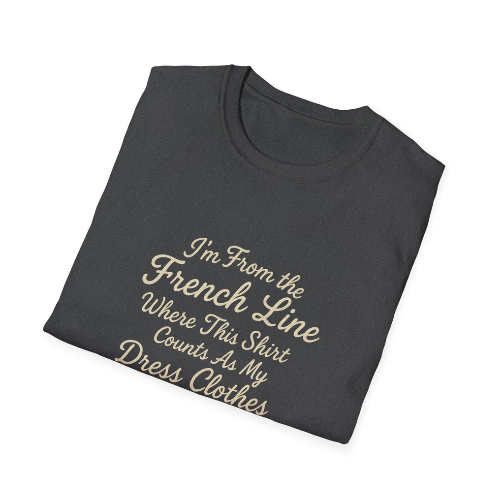 FRENCH LINE DRESS CLOTHES UNISEX T-SHIRT