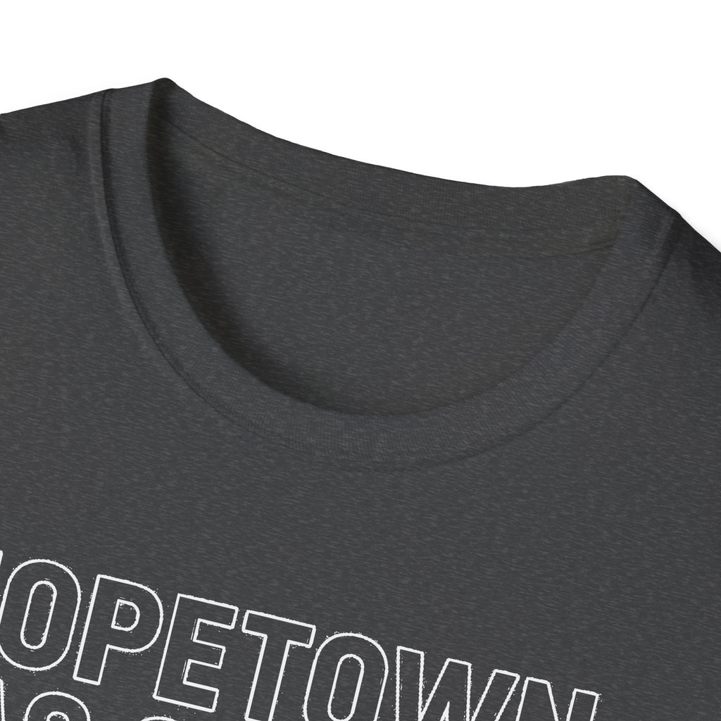 "HOPETOWN GAS STATION MYTHS ARE REAL COMING SOON" T-SHIRT