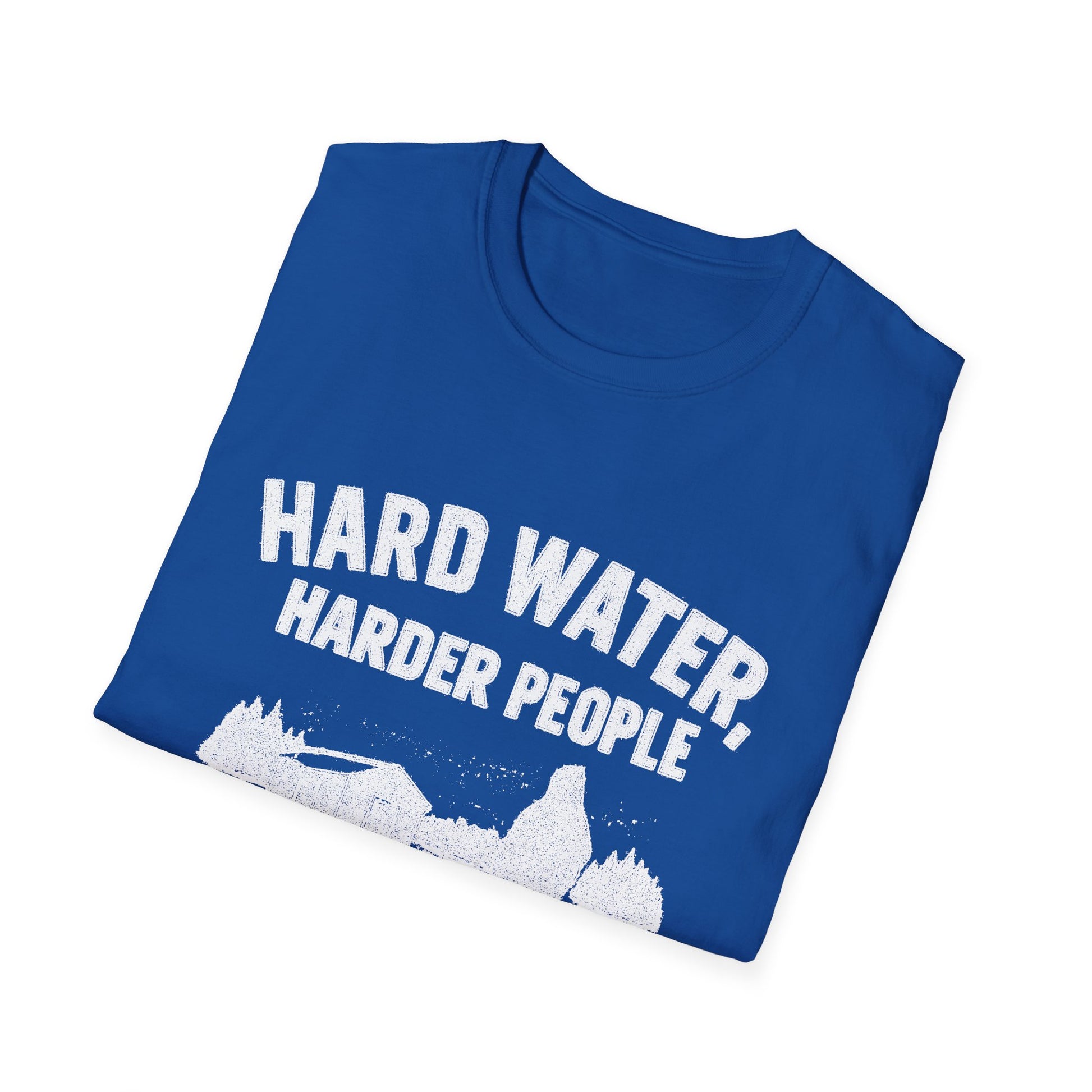 "HARD WATER HARDER PEOPLE LANARK" T-SHIRT