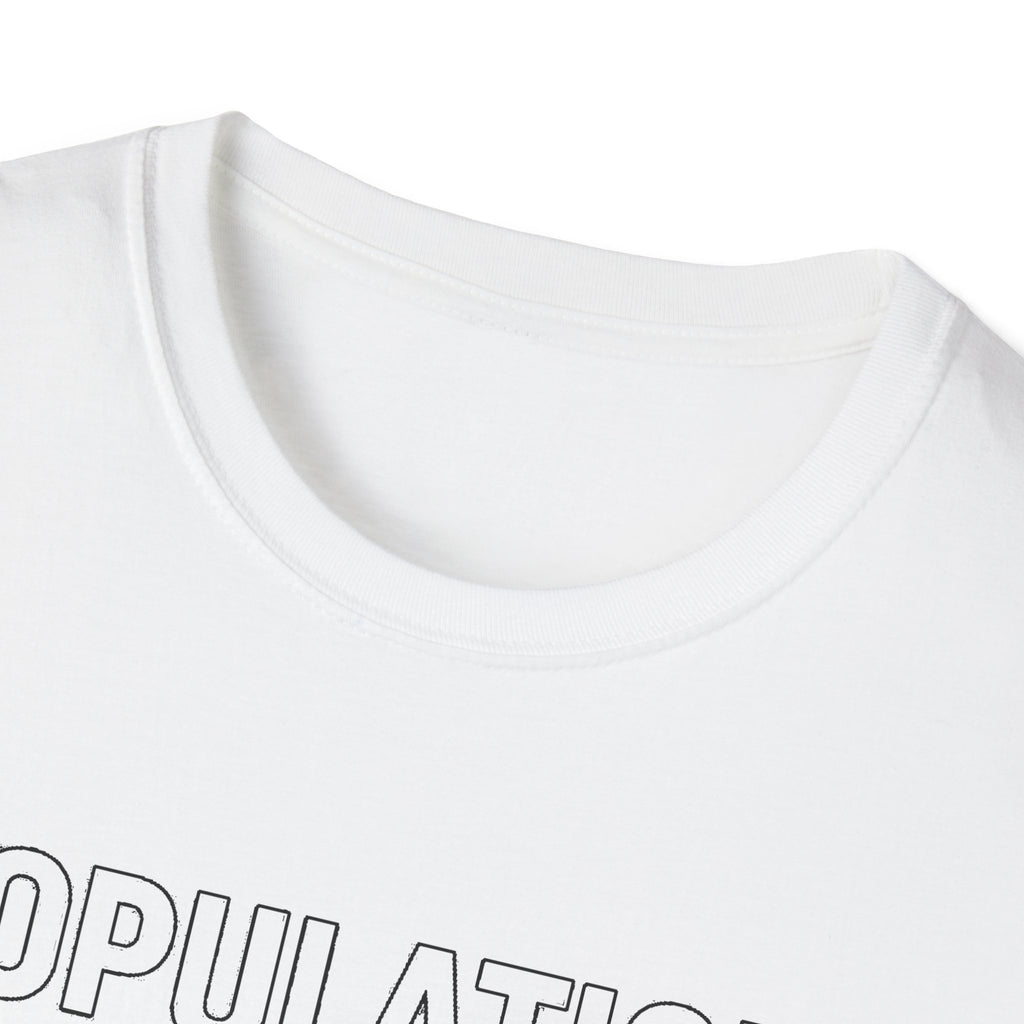 "POPULATION: RAISED HERE AND EVERYONE FEELING OTTAWA CARLETON PLACE" T-SHIRT
